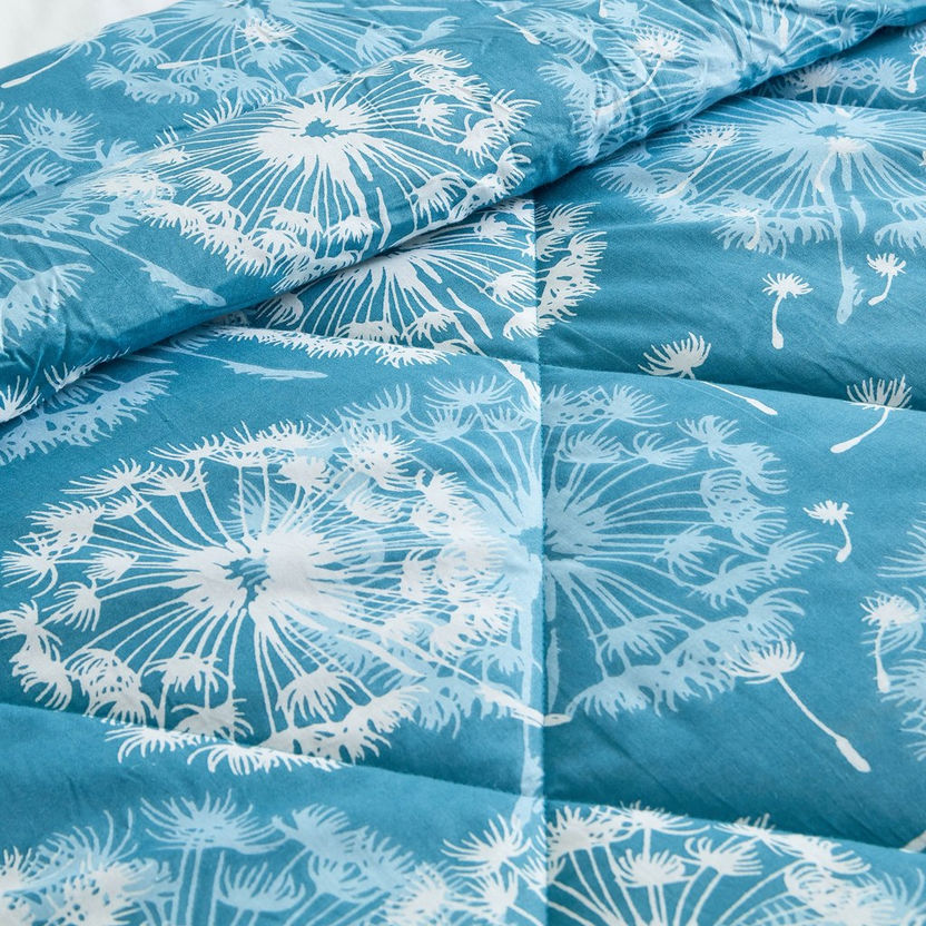 Estonia Dandelion 2-Piece Cotton Printed Single Comforter Set - 135 x220 cm-Comforter Sets-image-3