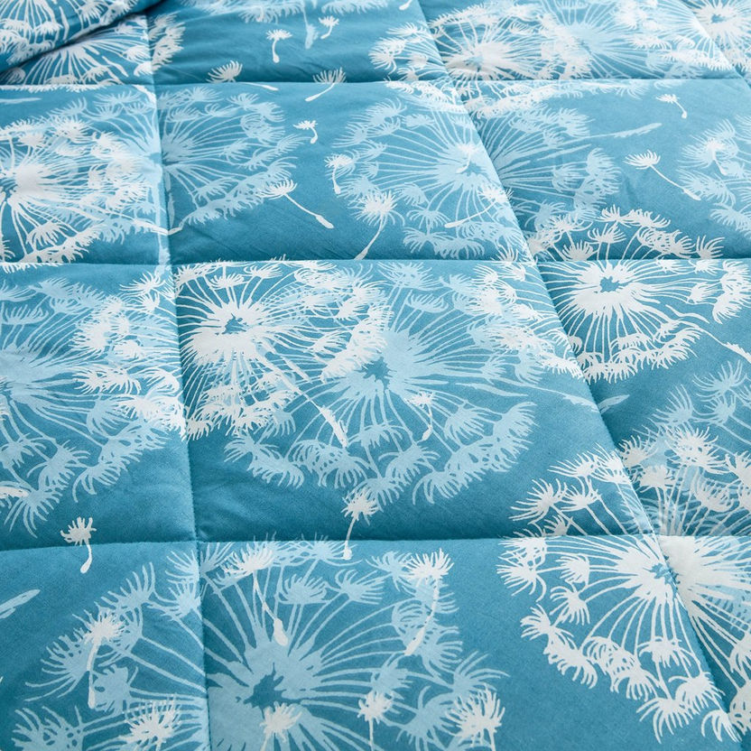 Estonia Dandelion 2-Piece Cotton Printed Single Comforter Set - 135 x220 cm-Comforter Sets-image-4