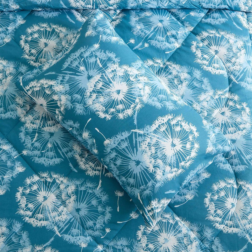 Estonia Dandelion 2-Piece Cotton Printed Single Comforter Set - 135 x220 cm-Comforter Sets-image-5
