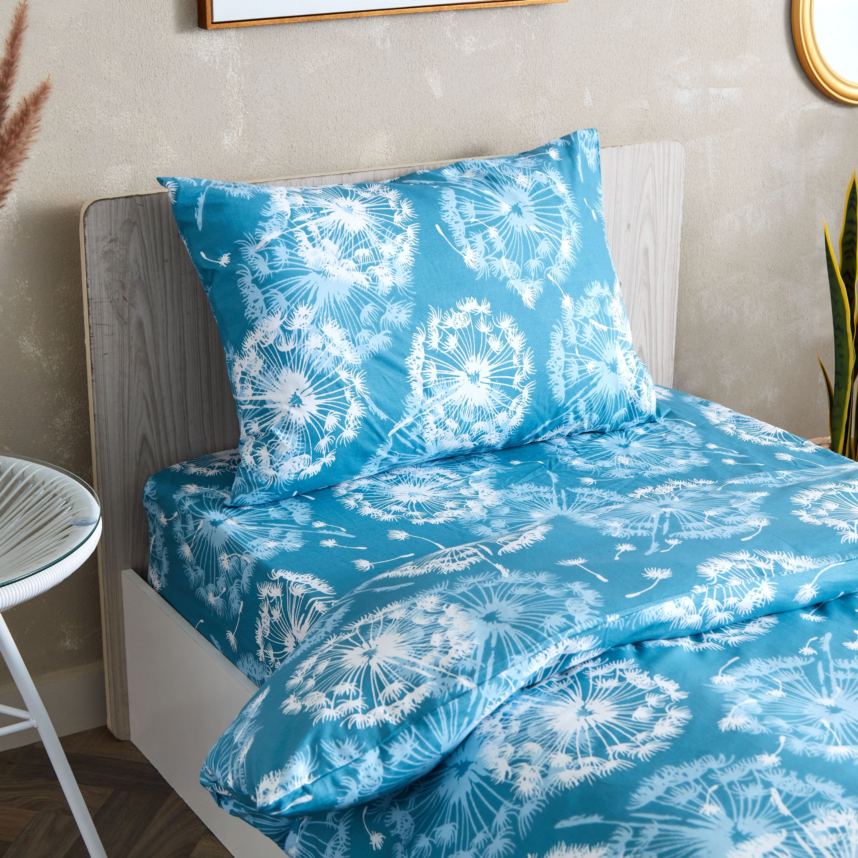 طقم غطاء لحاف قطن فردي بطبعات قطعتين من إستونيا - 135x200 سم-hbxhomeware-hbxdecorandfurnishings-image-5