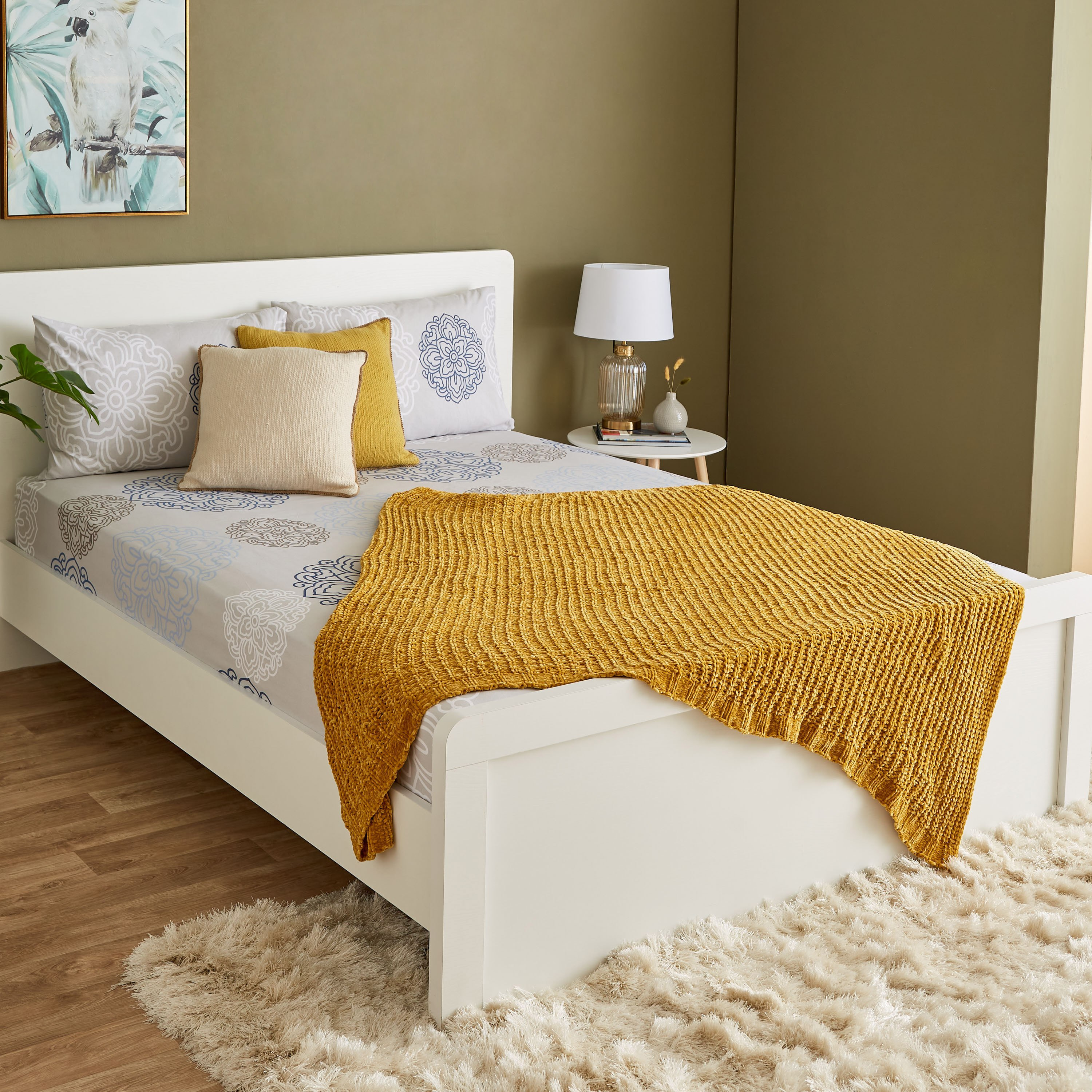 شرشف مسطّح قطن كينج بطبعات إستونيا - 260x240 سم-hbxhomeware-hbxbedroom-image-7
