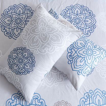 Estonia Medalion 2-Piece Printed Cotton Pillow Cover Set - 50x75 cms