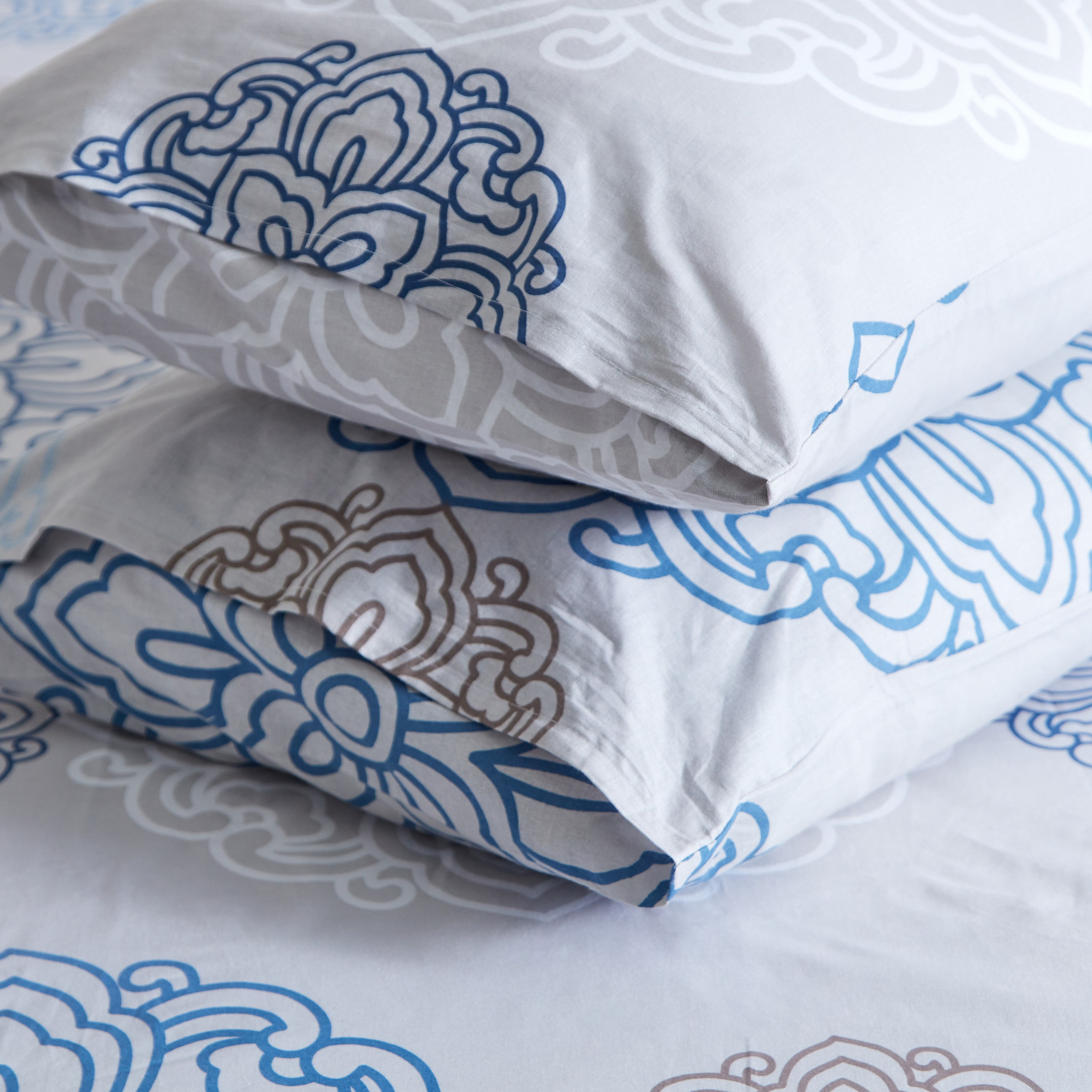 طقم غطاء وسادة قطن قطعتين بطبعات من إستونيا - 75x50 سم-hbxhomeware-hbxbedroom-image-4