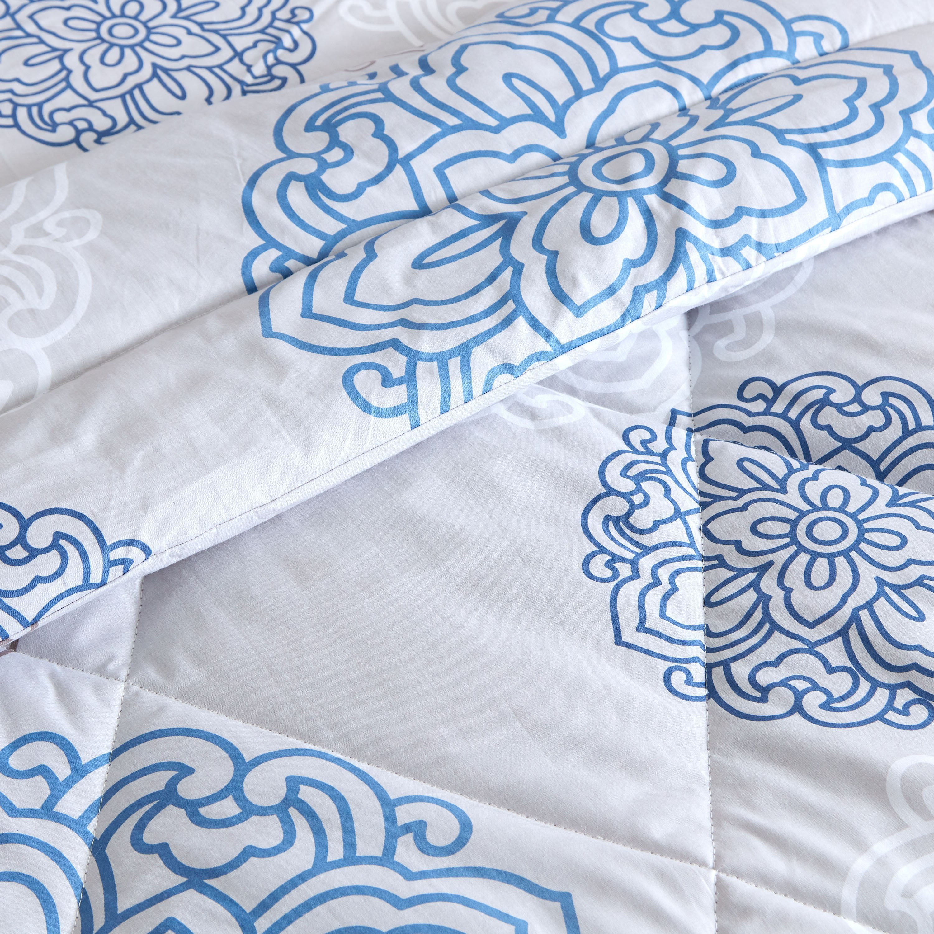 Estonia Medalion 2-Piece Cotton Printed Single Comforter Set - 135x220 cm-hbxhomeware-hbxdecorandfurnishings-image-3