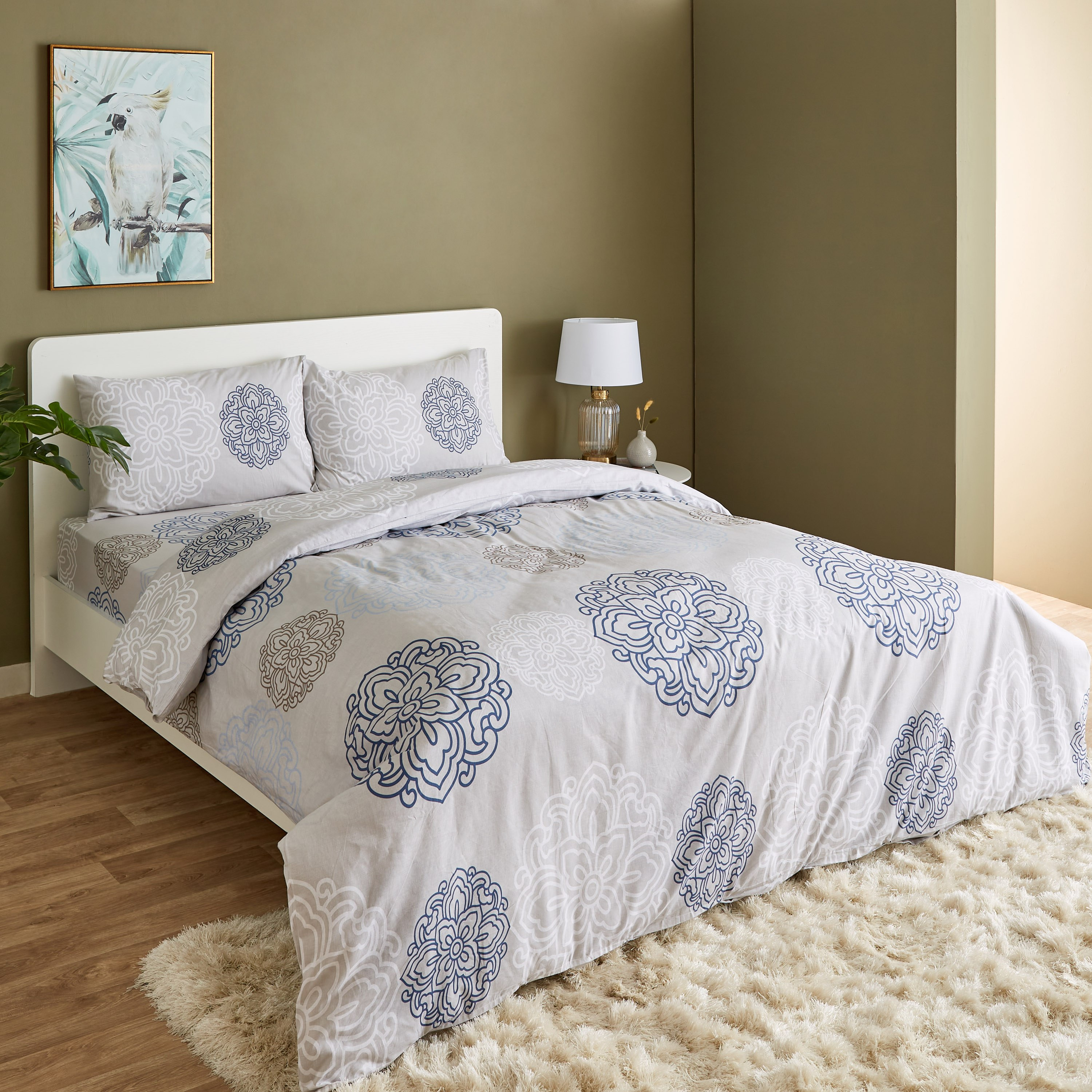 طقم غطاء لحاف قطن كوين كينج بطبعات 3 قطع من إستونيا - 220x220 سم-PROMO_HB_SA_SETFOR1299_270826-image-1