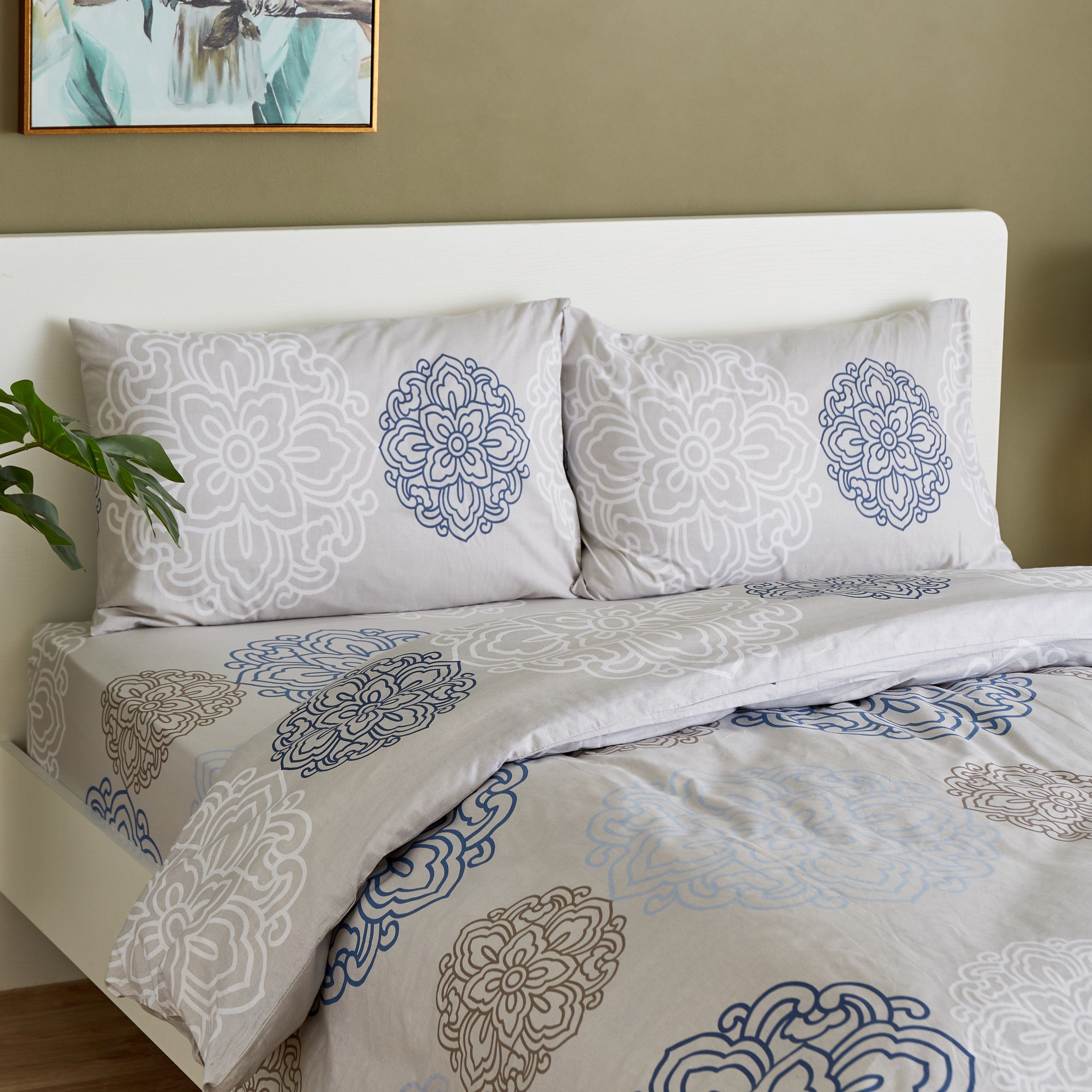 طقم غطاء لحاف قطن كوين كينج بطبعات 3 قطع من إستونيا - 220x220 سم-PROMO_HB_SA_SETFOR1299_270826-image-3