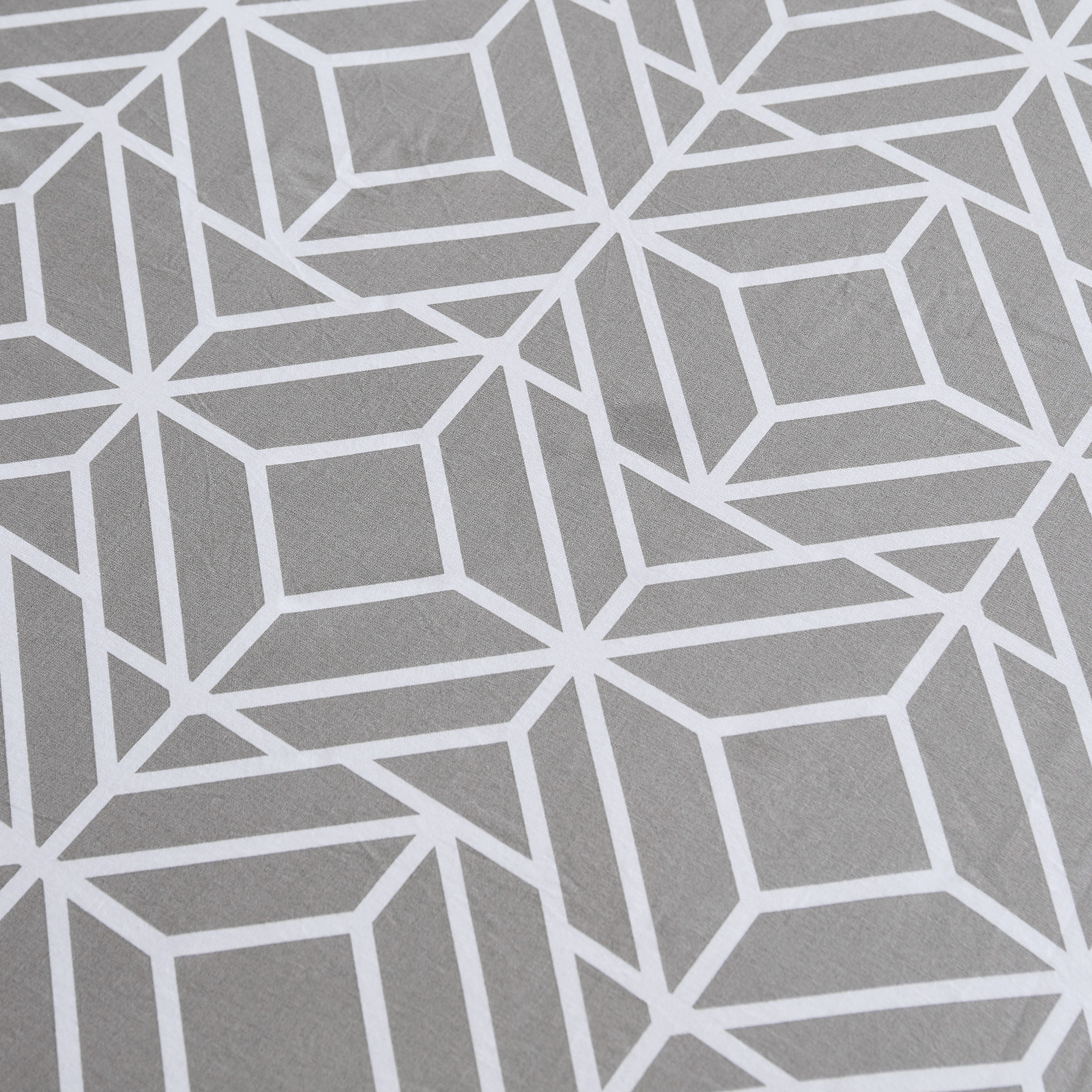 شرشف مسطح قطن كينج بطبعات من إستونيا - 240x260 سم-hbxhomeware-hbxbedroom-image-4