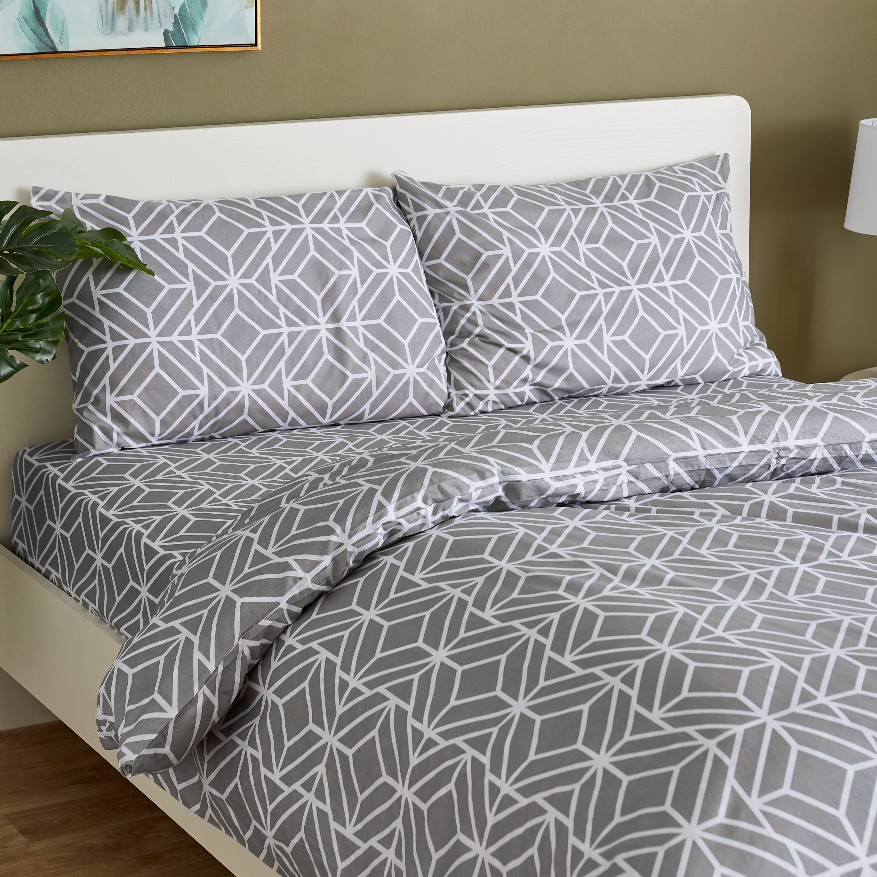 طقم غطاء لحاف قطن كوين كينج بطبعات 3 قطع من إستونيا - 220x220 سم-hbxhomeware-bedding-duvetcovers-image-3