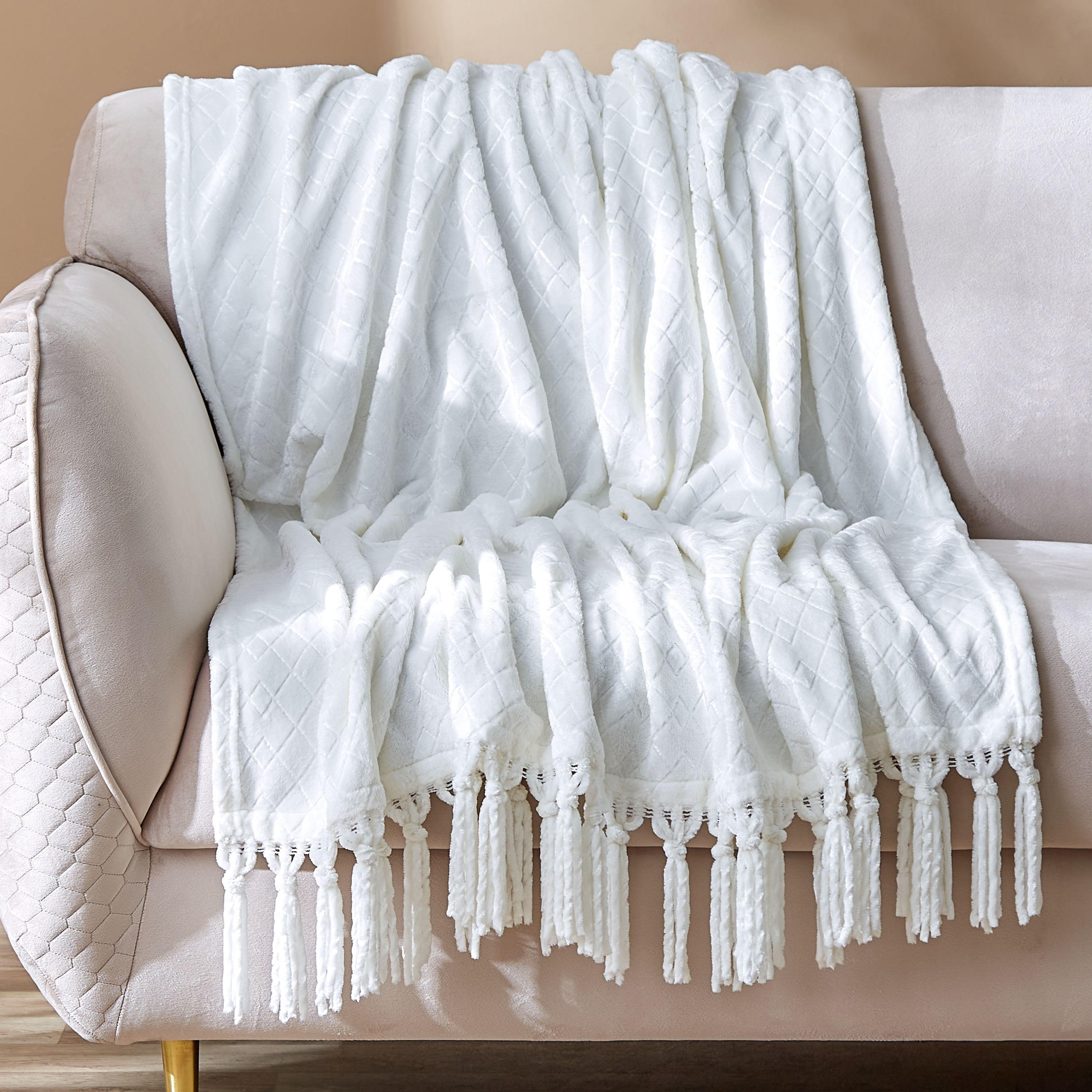 بطانية خفيفة منقوشة من لافيش دايمند - 180x130 سم-hbxhomeware-hbxbedroom-image-1