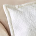 Lavish Diamond Embossed Solid Flannel Cushion Cover - 45x45 cm-Cushion Covers-thumbnailMobile-1