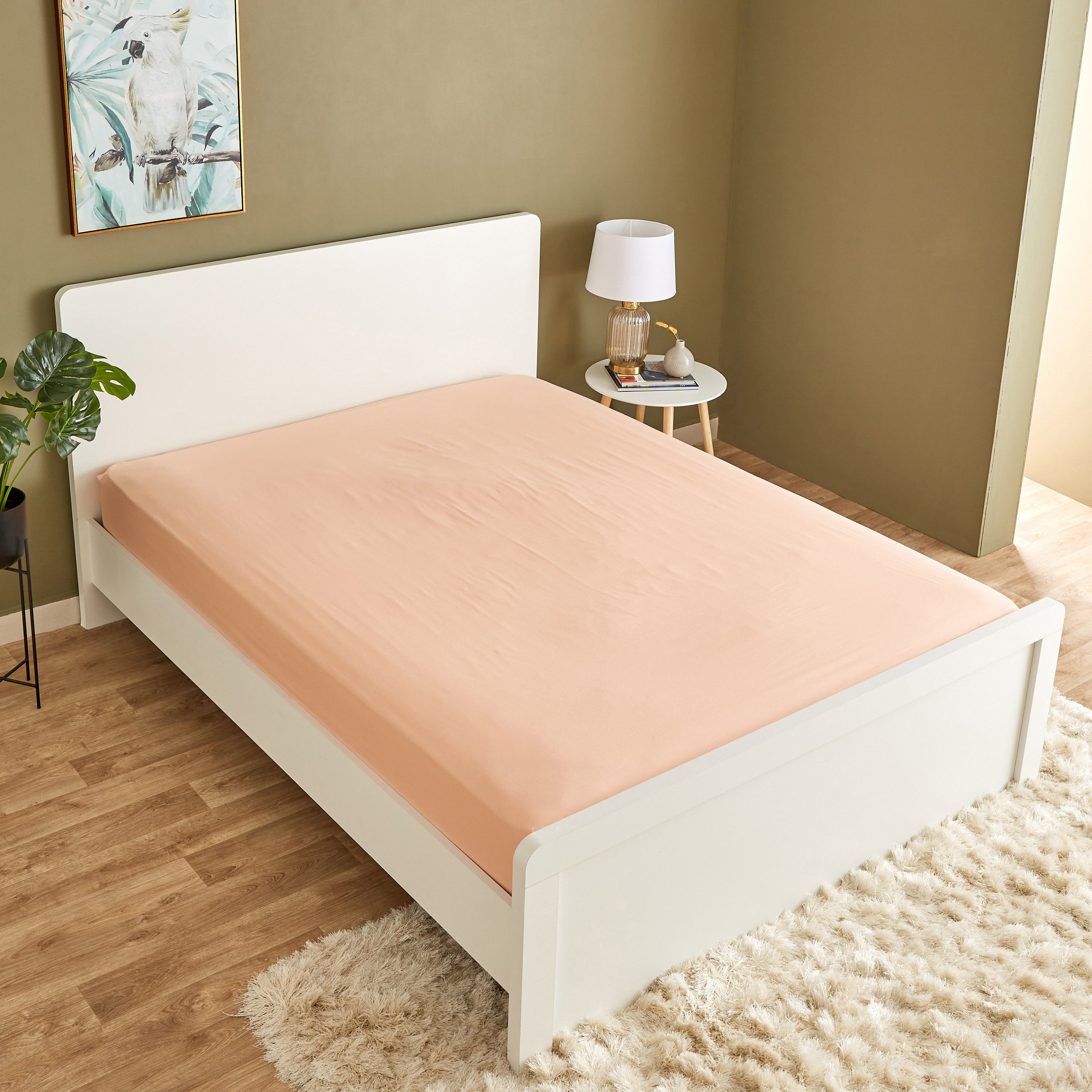 شرشف مسطح كينج قطن سادة من ويلينجتون - 240x260 سم-hbxhomeware-bedding-flatsheets-image-4