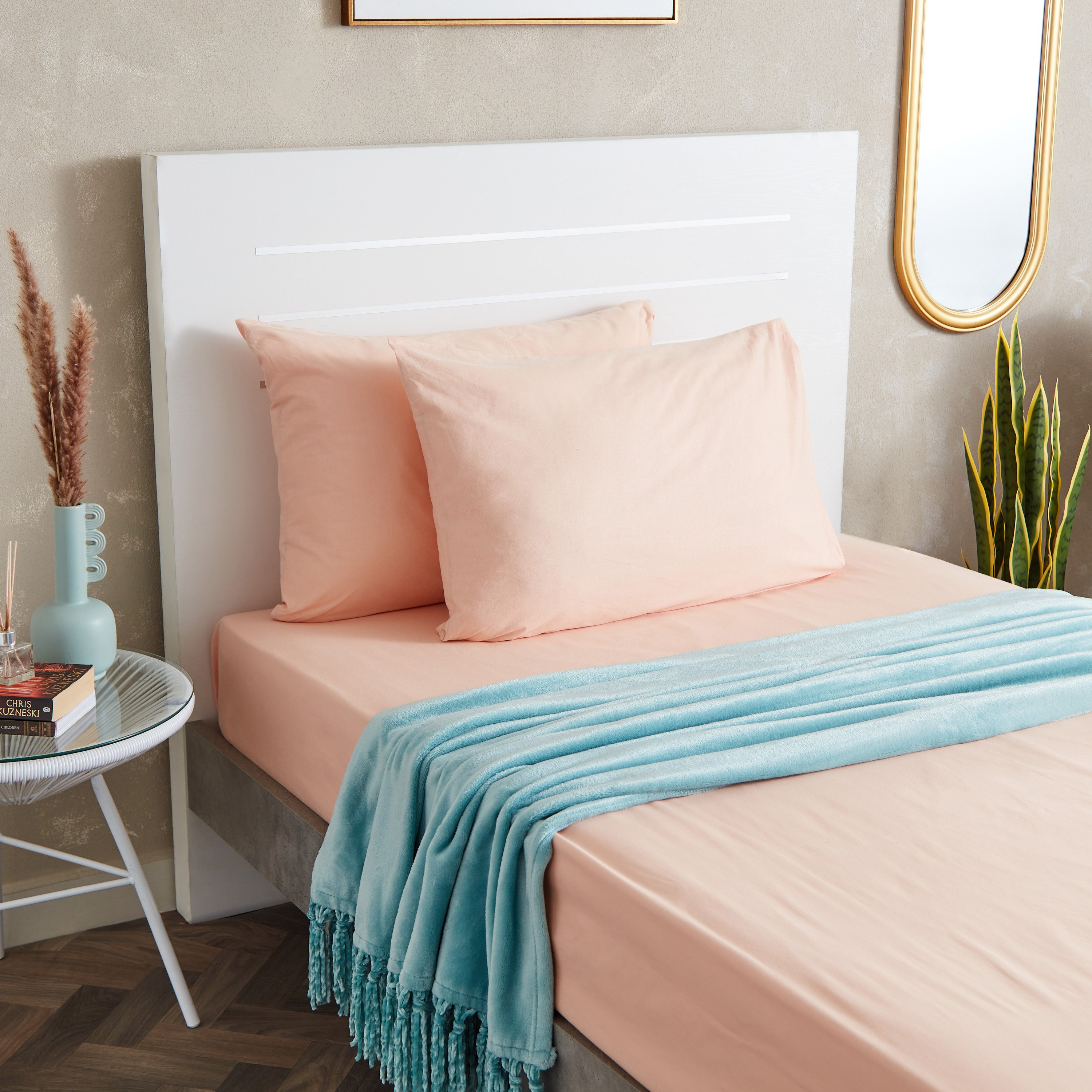 طقم غطاء وسادة قطن سادة قطعتين من ويلينجتون- 50x75 سم-hbxhomeware-hbxbedroom-image-5