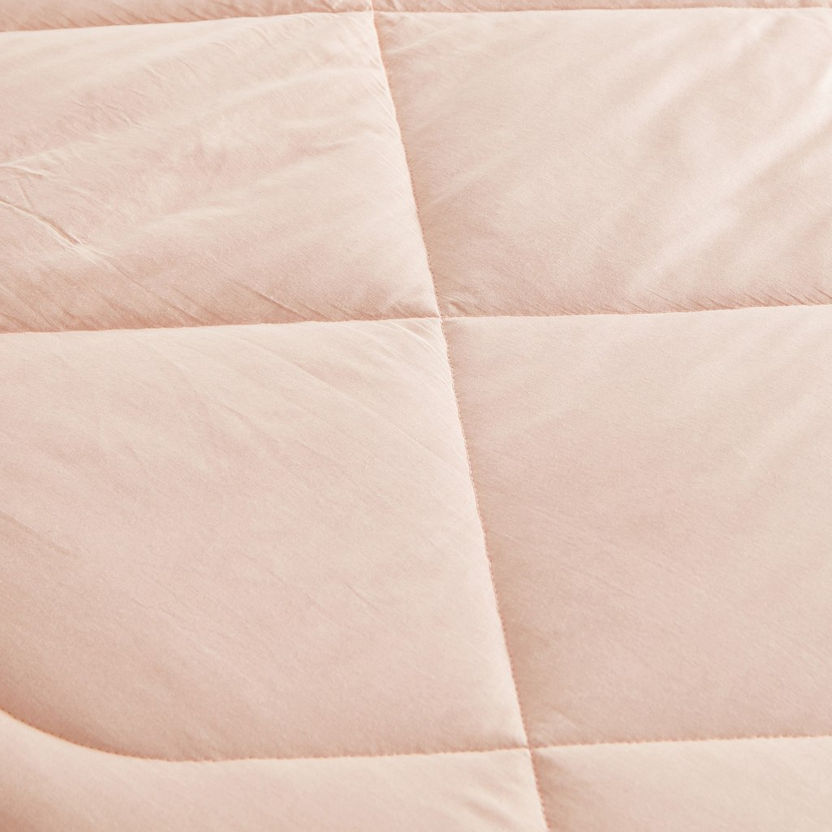 Wellington Solid 2-Piece Cotton Twin Comforter Set - 160x220 cm-Comforter Sets-image-4