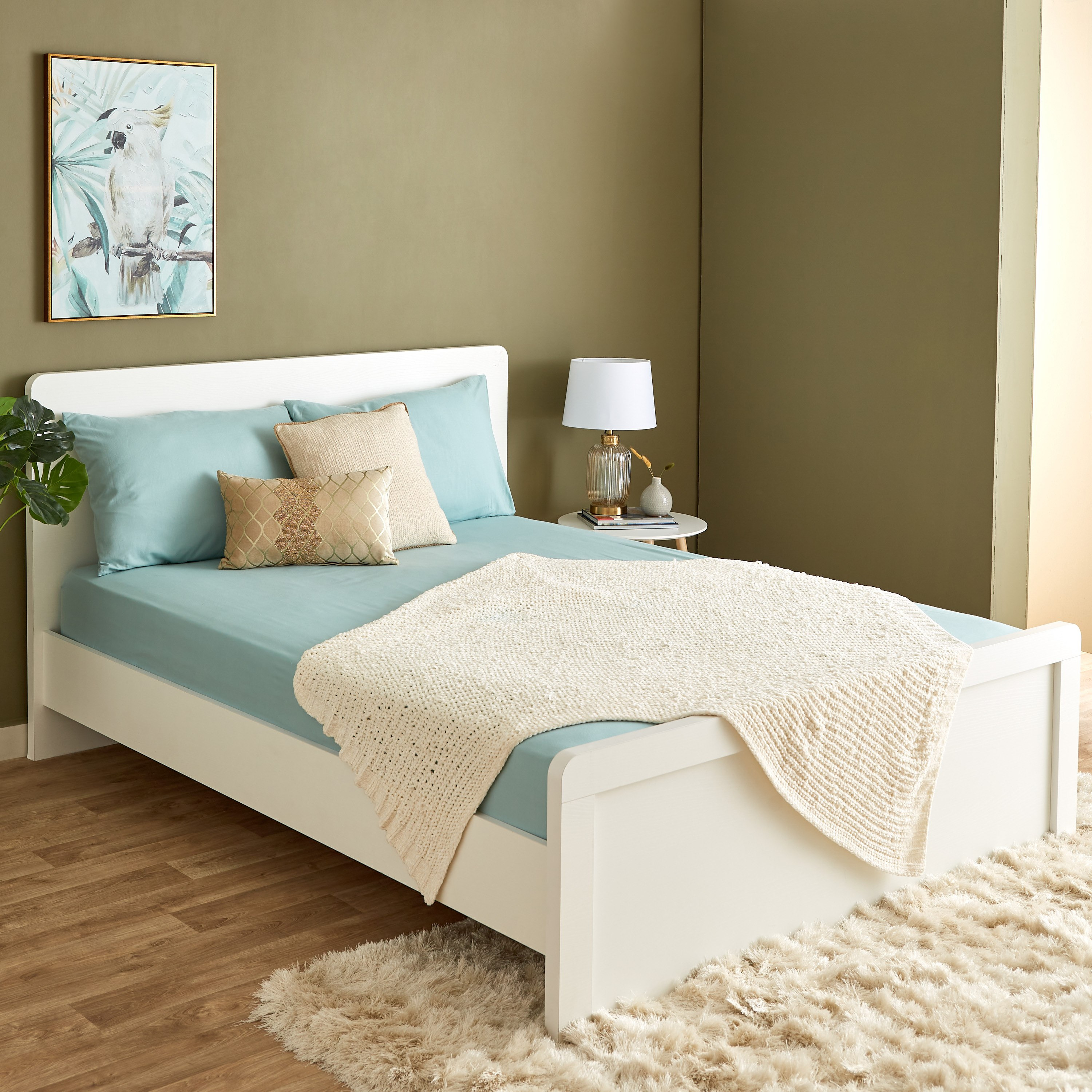 شرشف مطاطي كينج قطني سادة من ويلينجتون - 180x200+25 سم-hbxhomeware-hbxbedroom-image-8