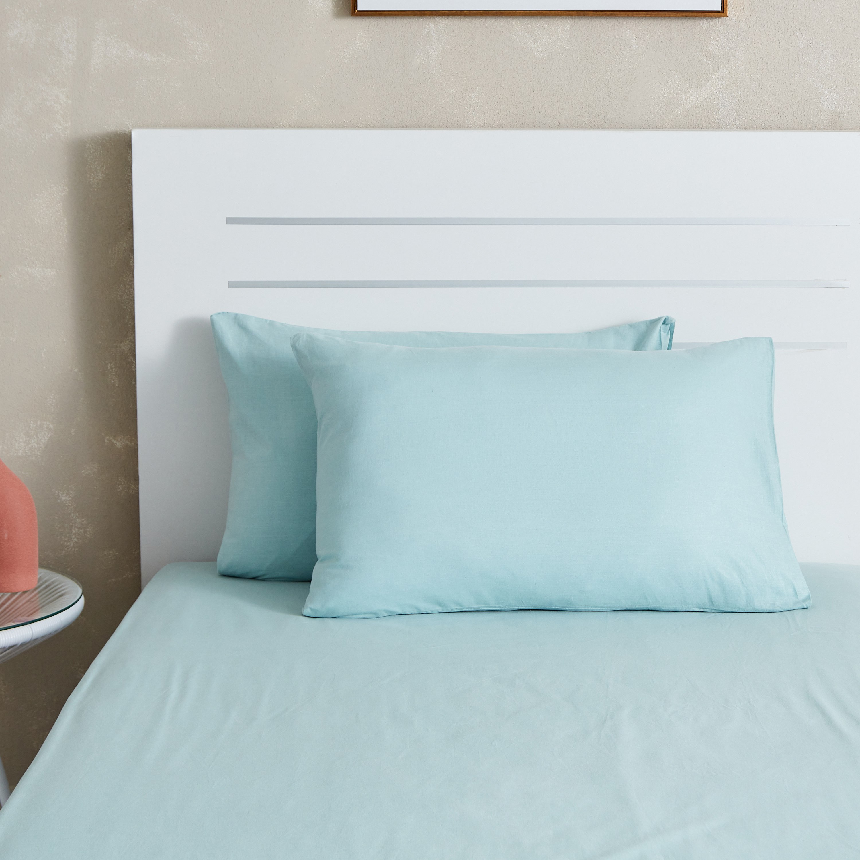 طقم غطاء وسادة قطن سادة قطعتين من ويلينجتون- 50x75 سم-hbxhomeware-hbxbedroom-image-2
