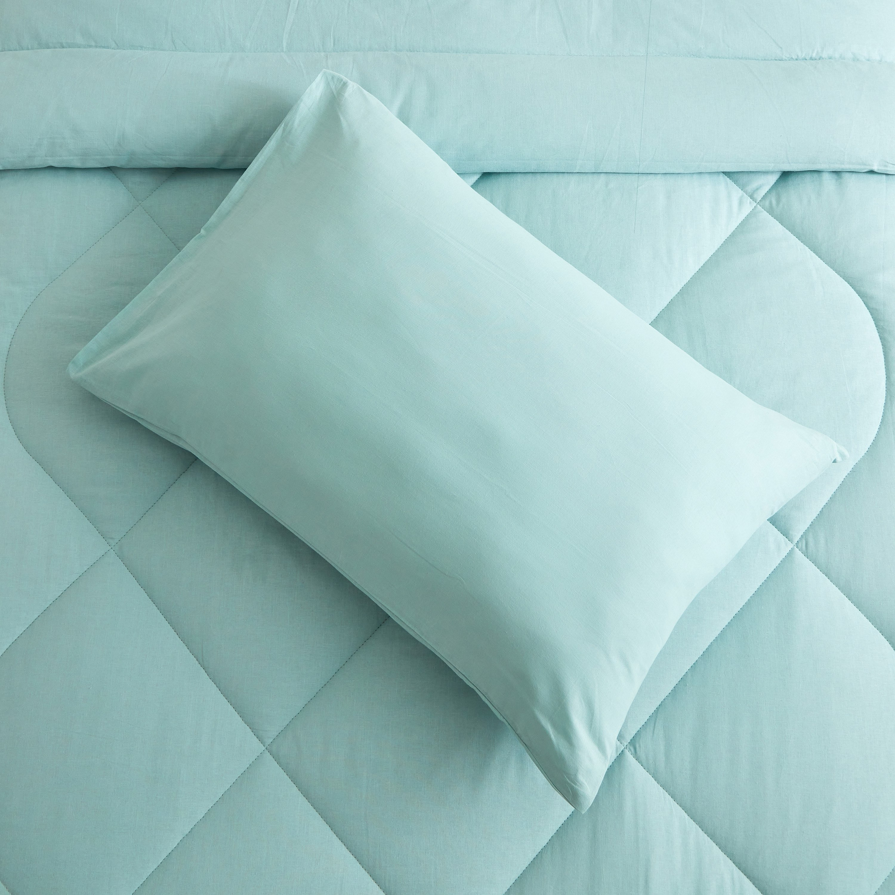 طقم لحاف فردي قطن قطعتين من ويلينجتون - 135x220 سم-hbxhomeware-hbxdecorandfurnishings-image-5