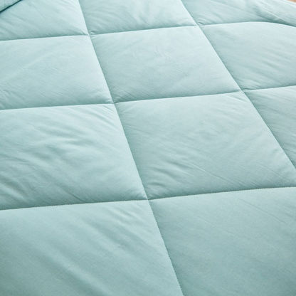 Wellington 2-Piece Solid Cotton Twin Comforter Set - 160x220 cm