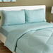 Wellington 3-Piece Solid Cotton Queen Comforter Set - 200x240 cm-Comforter Sets-thumbnailMobile-2