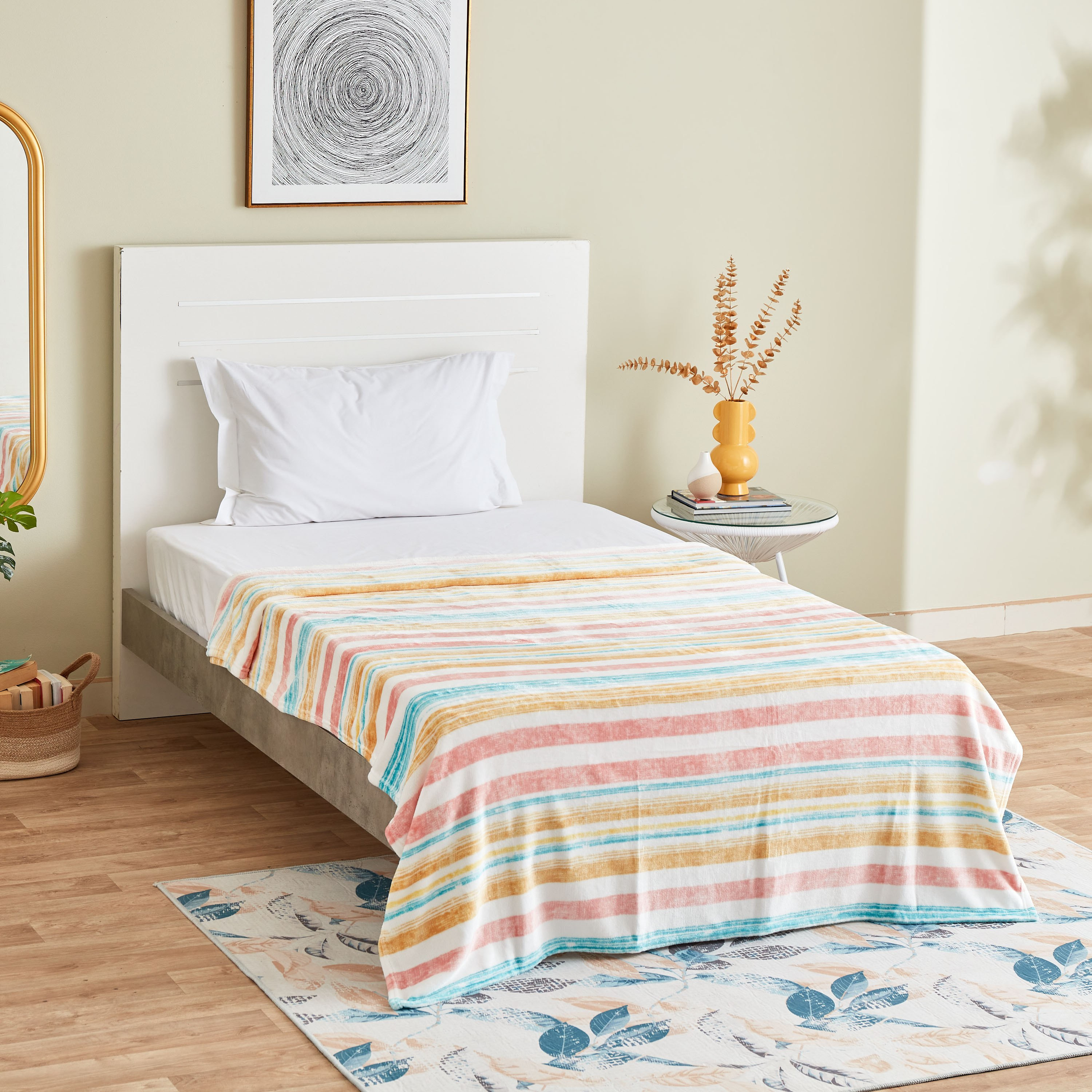 بطانة فلانيل مزدوجة بطبعات من جويس أوسلو - 150x220 سم-hbxhomeware-hbxbedroom-image-1