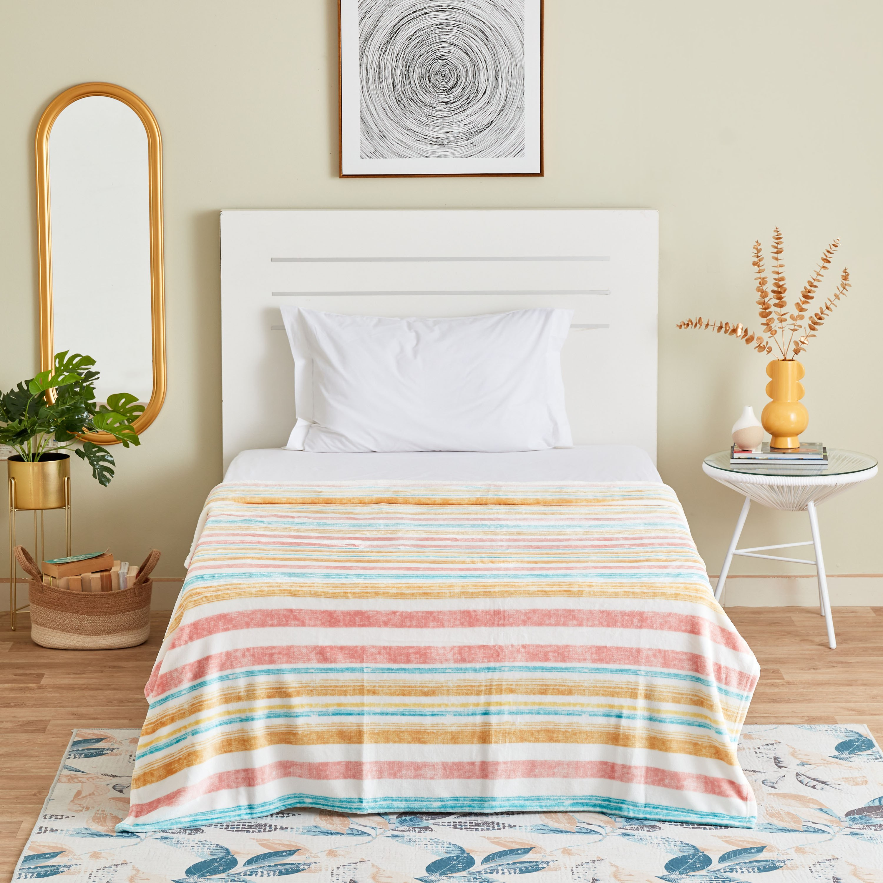 بطانة فلانيل مزدوجة بطبعات من جويس أوسلو - 150x220 سم-hbxhomeware-hbxbedroom-image-2
