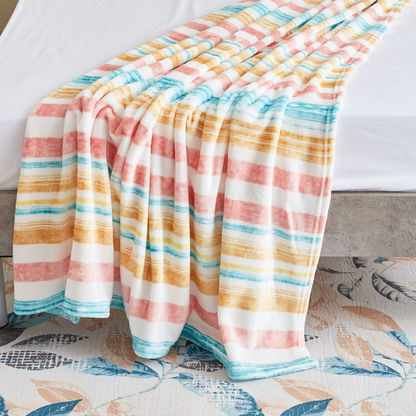 Joice Oslo Printed Twin Flannel Blanket - 150x220 cms