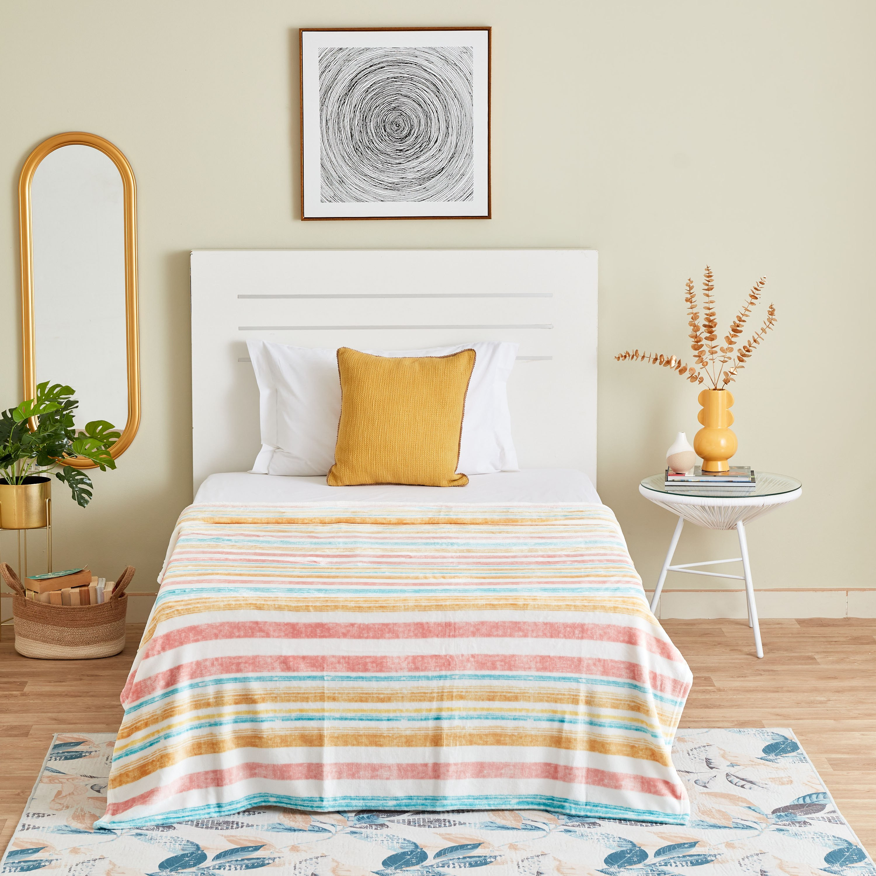 بطانة فلانيل مزدوجة بطبعات من جويس أوسلو - 150x220 سم-hbxhomeware-hbxbedroom-image-5