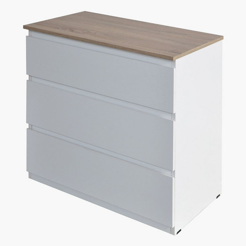 Kulltorp Chest of 3-Drawers-Chest of Drawers-image-1