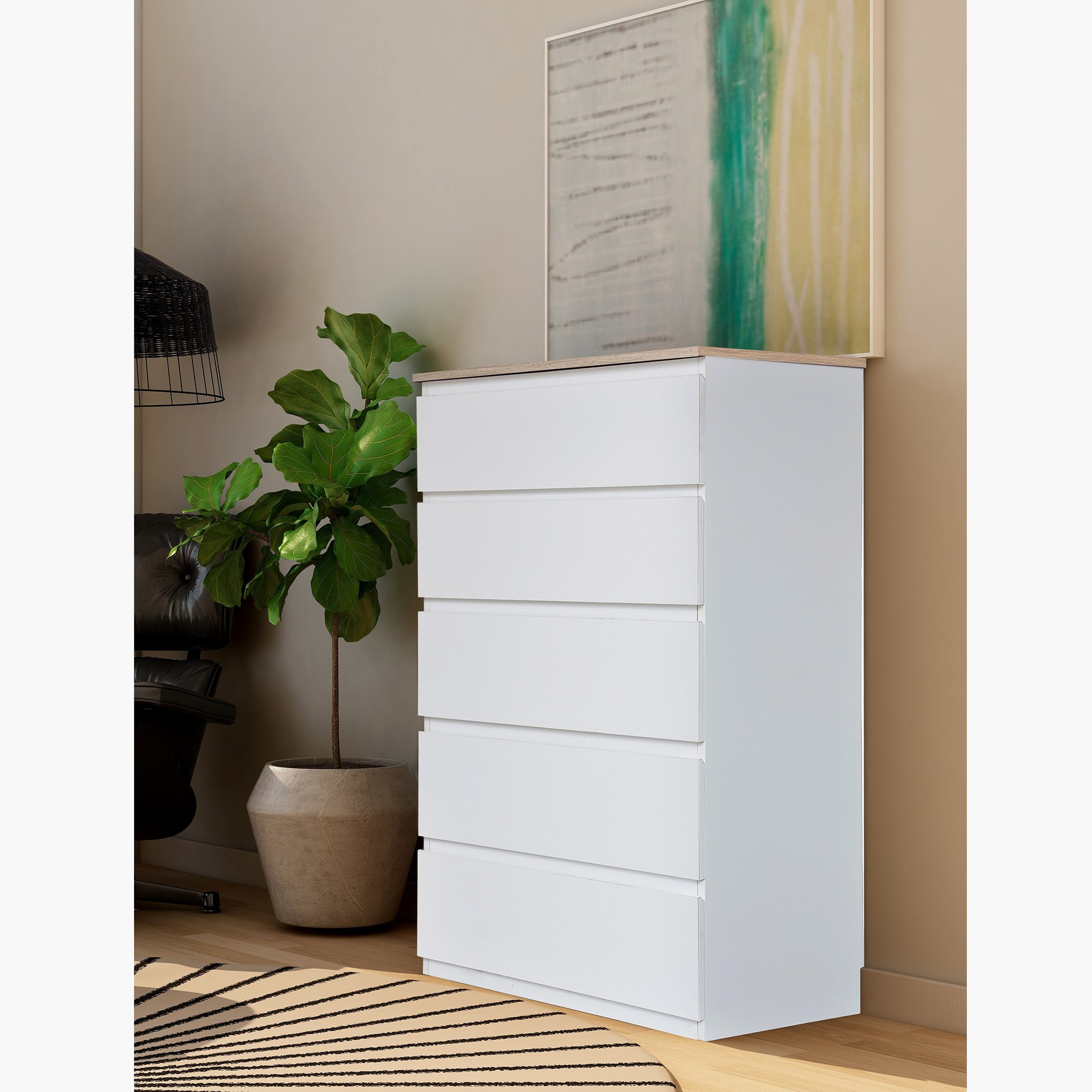 Kulltorp Chest of 5-Drawers-hbxfurniture-dressersandchests-chestofdrawers-image-1