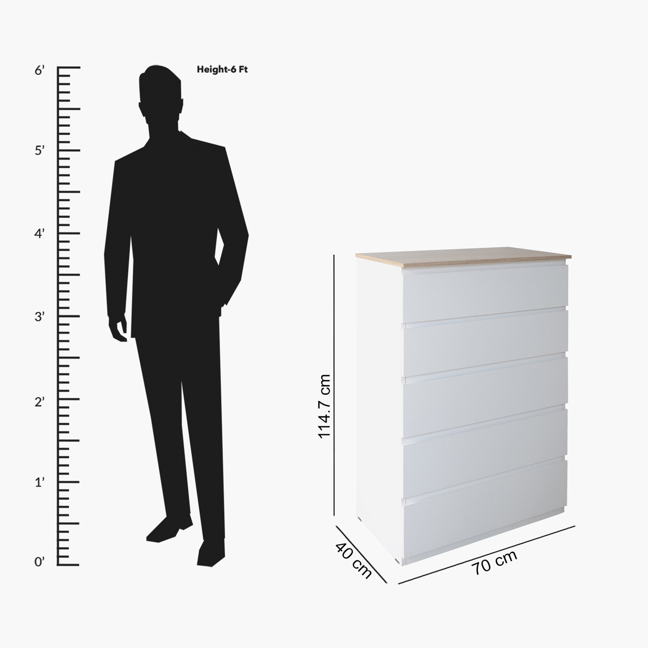 Kulltorp Chest of 5-Drawers-hbxfurniture-dressersandchests-chestofdrawers-image-6