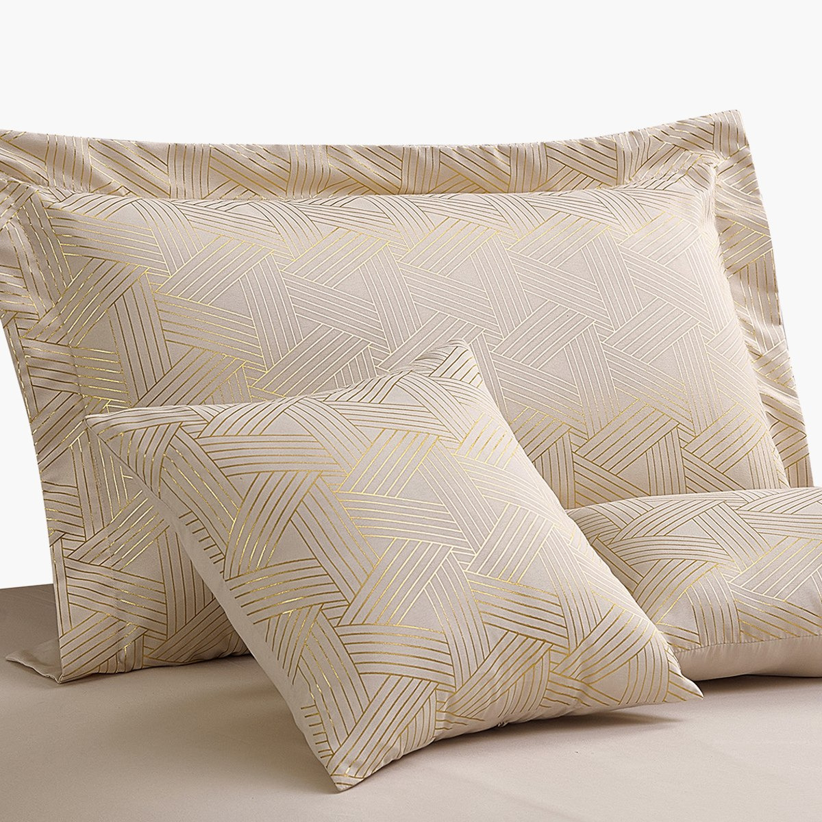 طقم لحاف كينج بطبعات فويل 7 قطع من ألينكا - 220x240 سم-hbxhomeware-hbxdecorandfurnishings-image-4