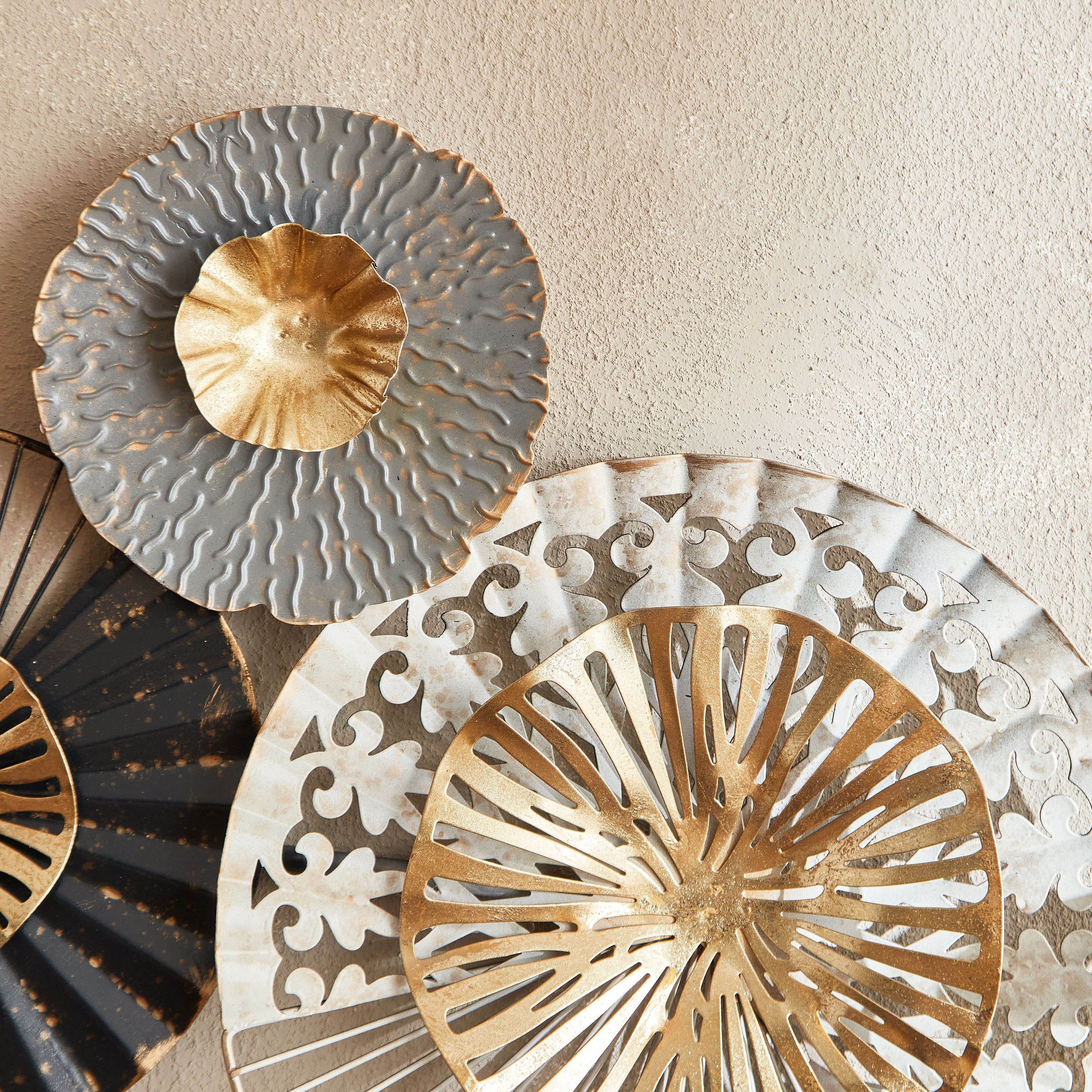 Ema Metal Wall Decor - 52x6x40 cm-hbxdiningroom-walldecor-wallart-image-4