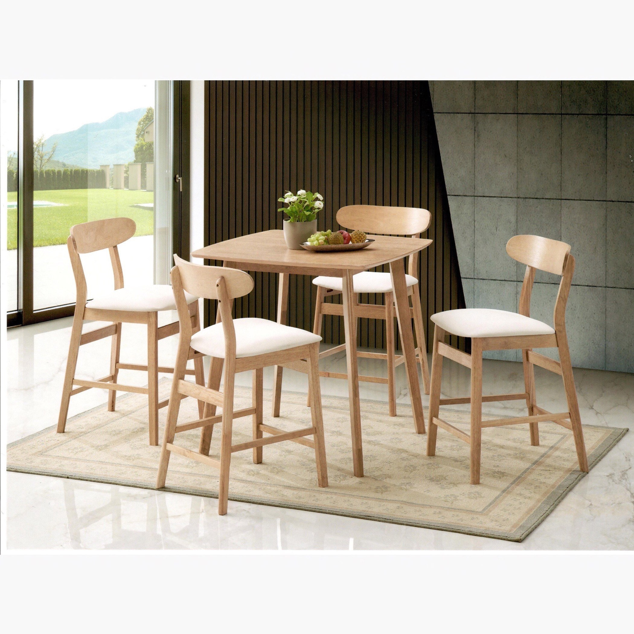 High dining chairs set shop of 4