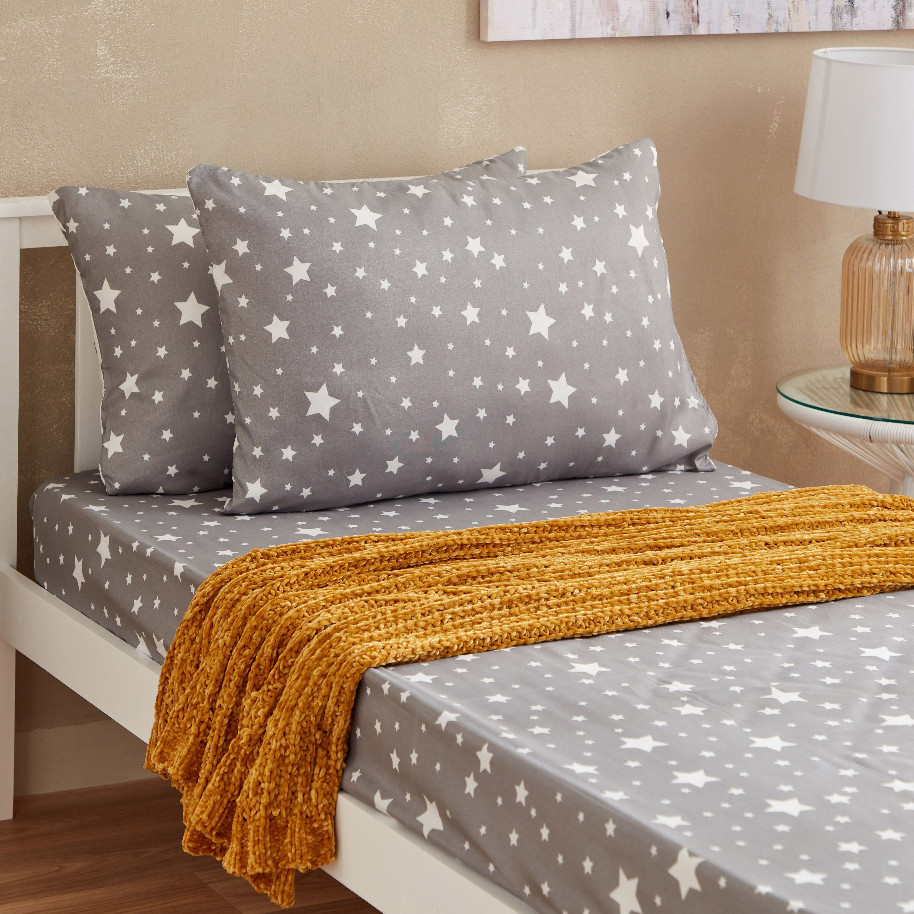 طقم أغطية وسائد من الألياف الدقيقة قطعتين من سبنسر ستار - 50x75 سم-hbxhomeware-hbxkidsandyouth-image-6