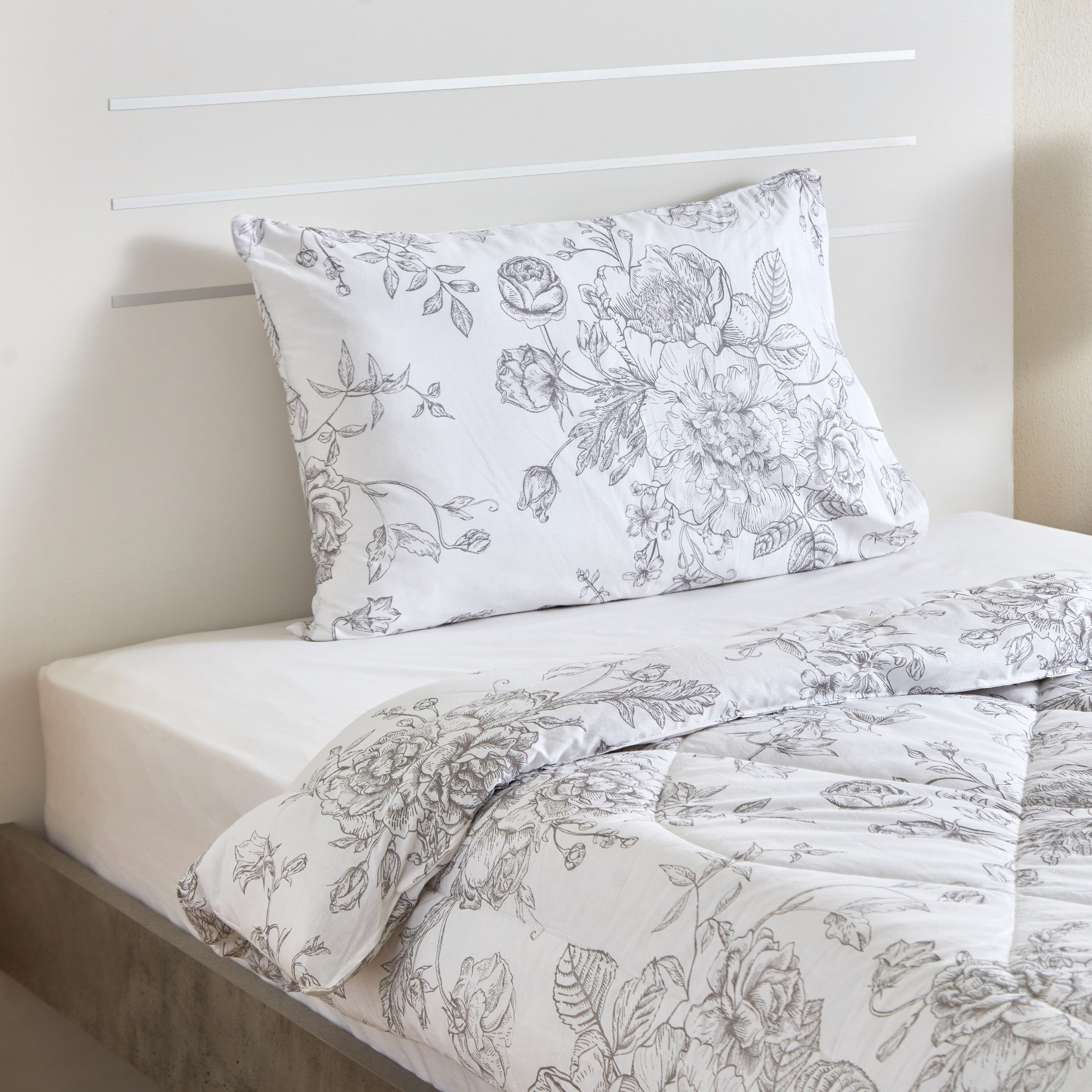 Lisbon Caroline 2-Piece Twin Cotton Comforter Set - 150x220 cm-hbxhomeware-hbxdecorandfurnishings-image-4
