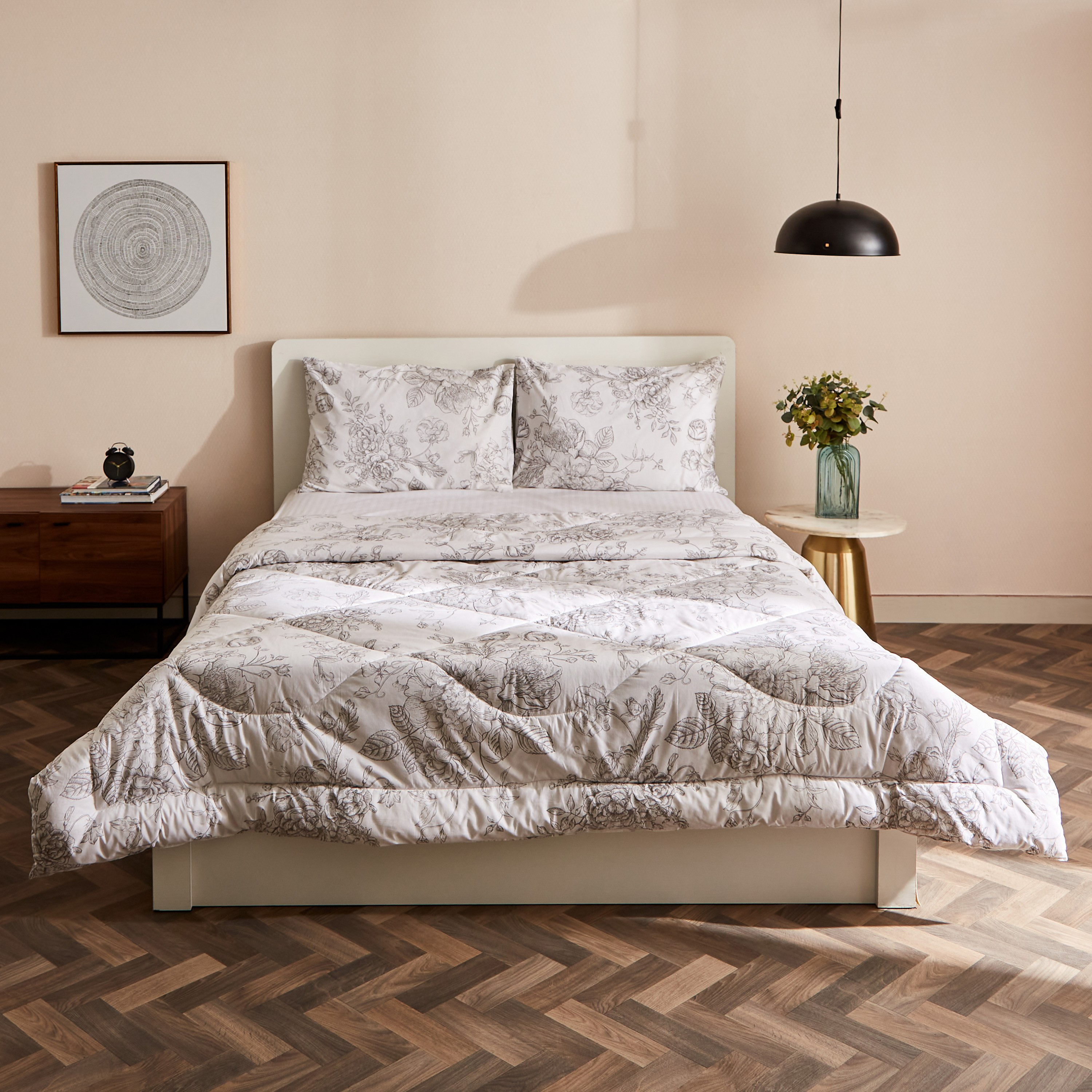 طقم لحاف قطن كينج 3 قطع من لشبونة كارولينا - 240x220 سم-hbxhomeware-hbxdecorandfurnishings-image-2