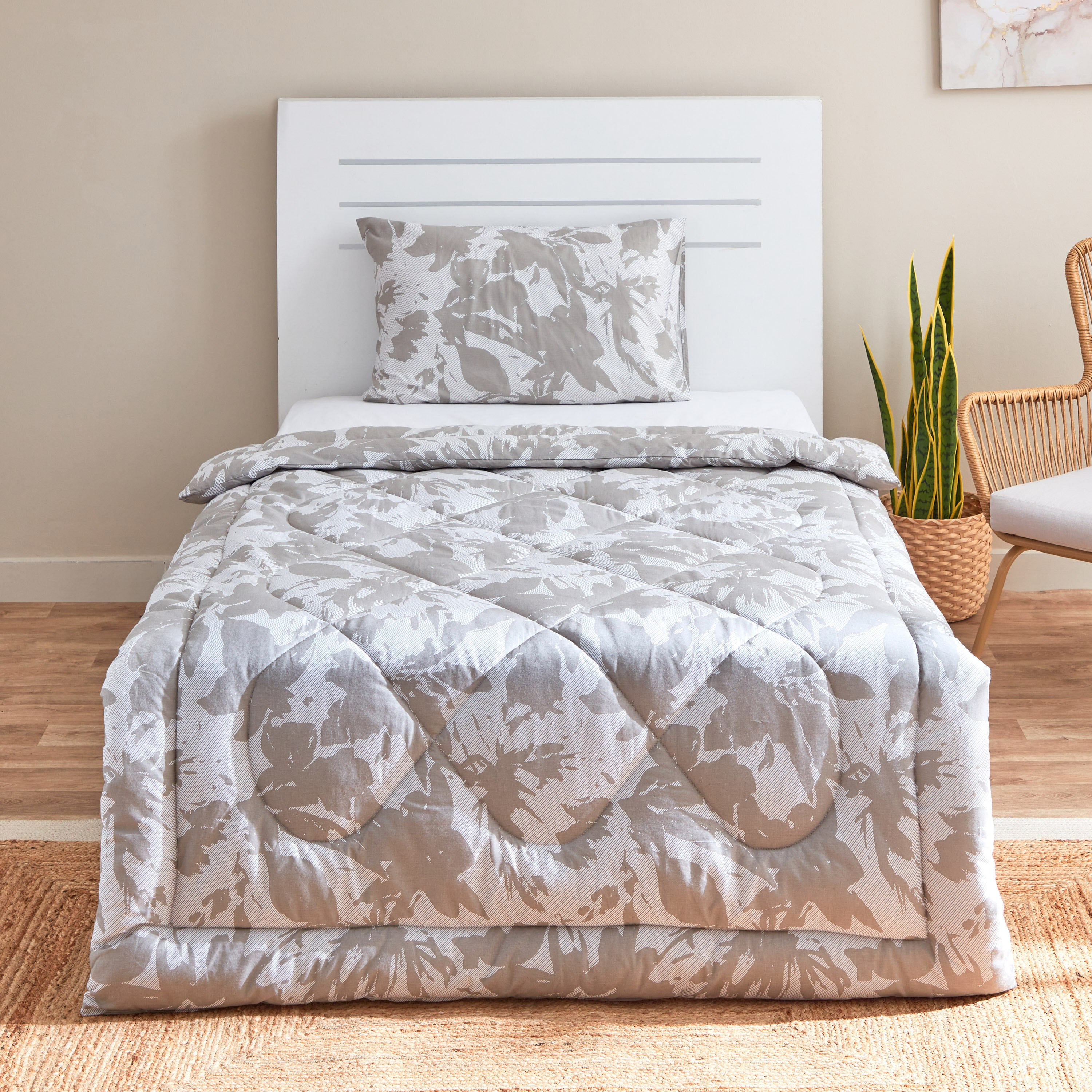 طقم لحاف قطن مزدوج قطعتين أرين من لشبونة - 150x220 سم-hbxhomeware-hbxdecorandfurnishings-image-2