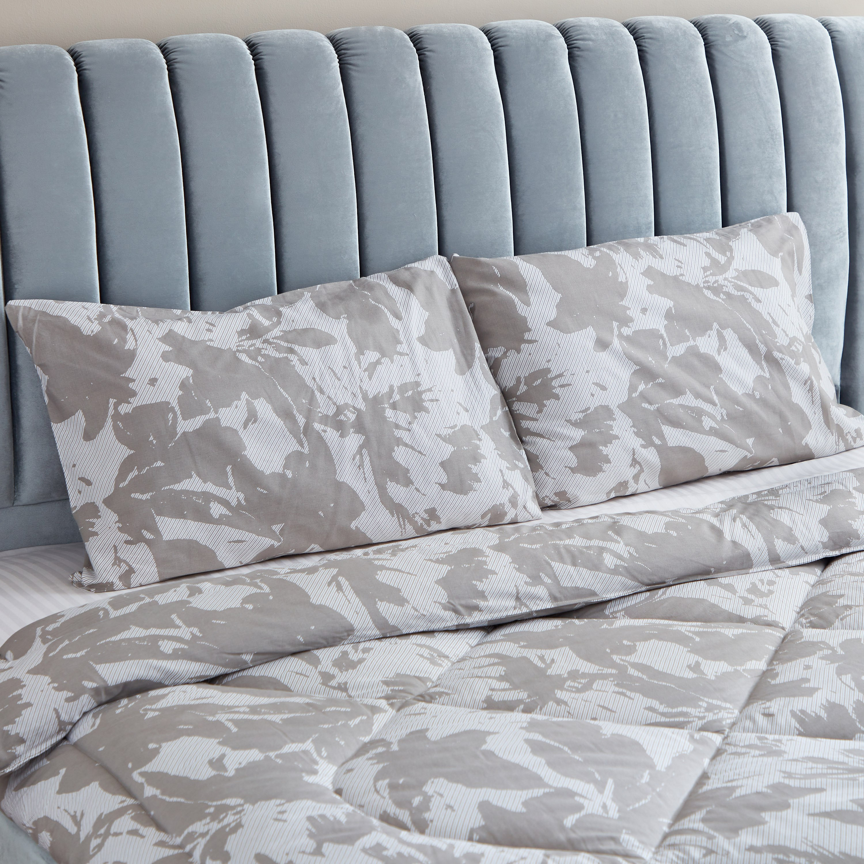 طقم لحاف قطن كينج قطعتين أرين من لشبونة - 220x240 سم-hbxhomeware-hbxdecorandfurnishings-image-4