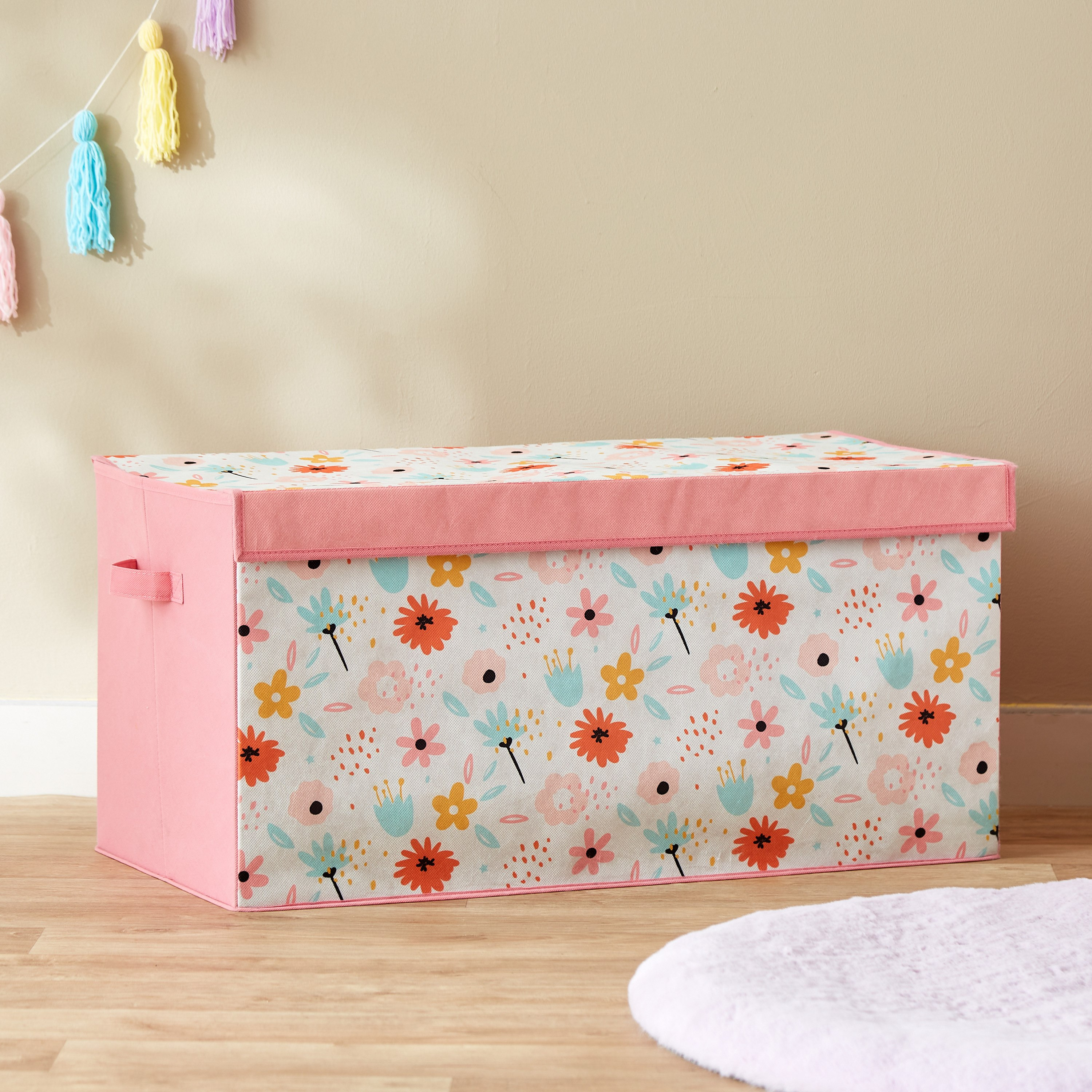 صندوق تخزين بيردي سمر من ترايفل - 75x37x37 سم-hbxhomeware-hbxkidsandyouth-image-1