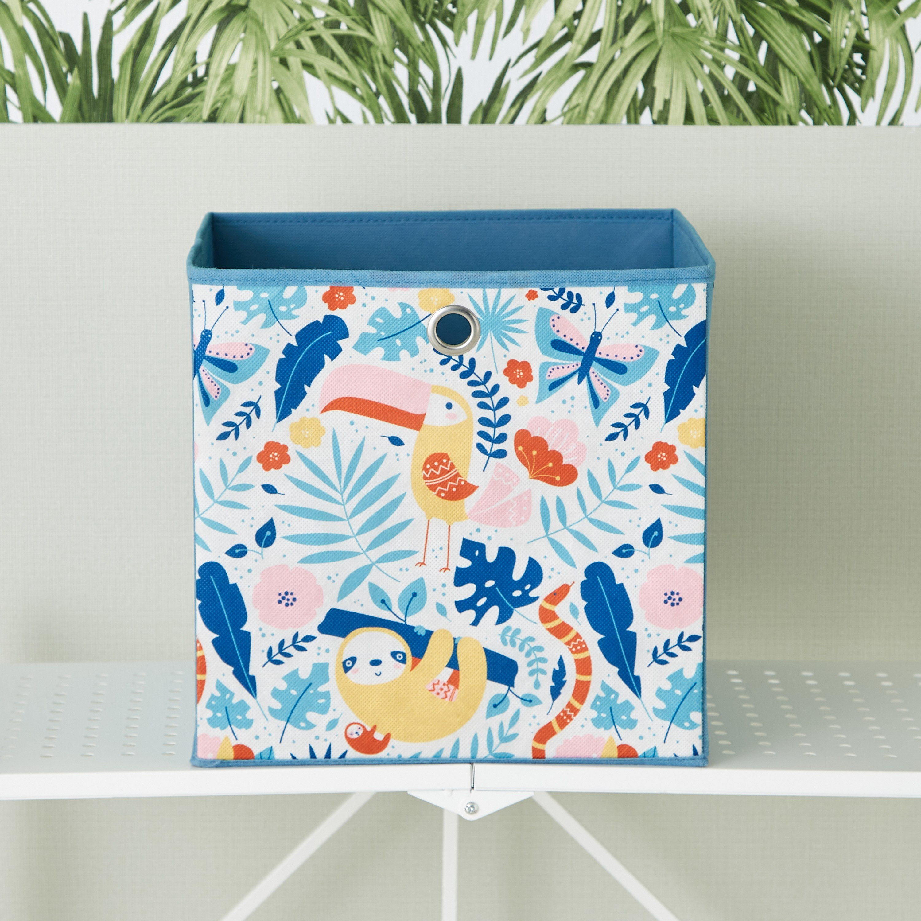 صندوق مكعب جانجل من ترايفل - 31x31x31 سم-hbxhomeware-hbxkidsandyouth-image-1