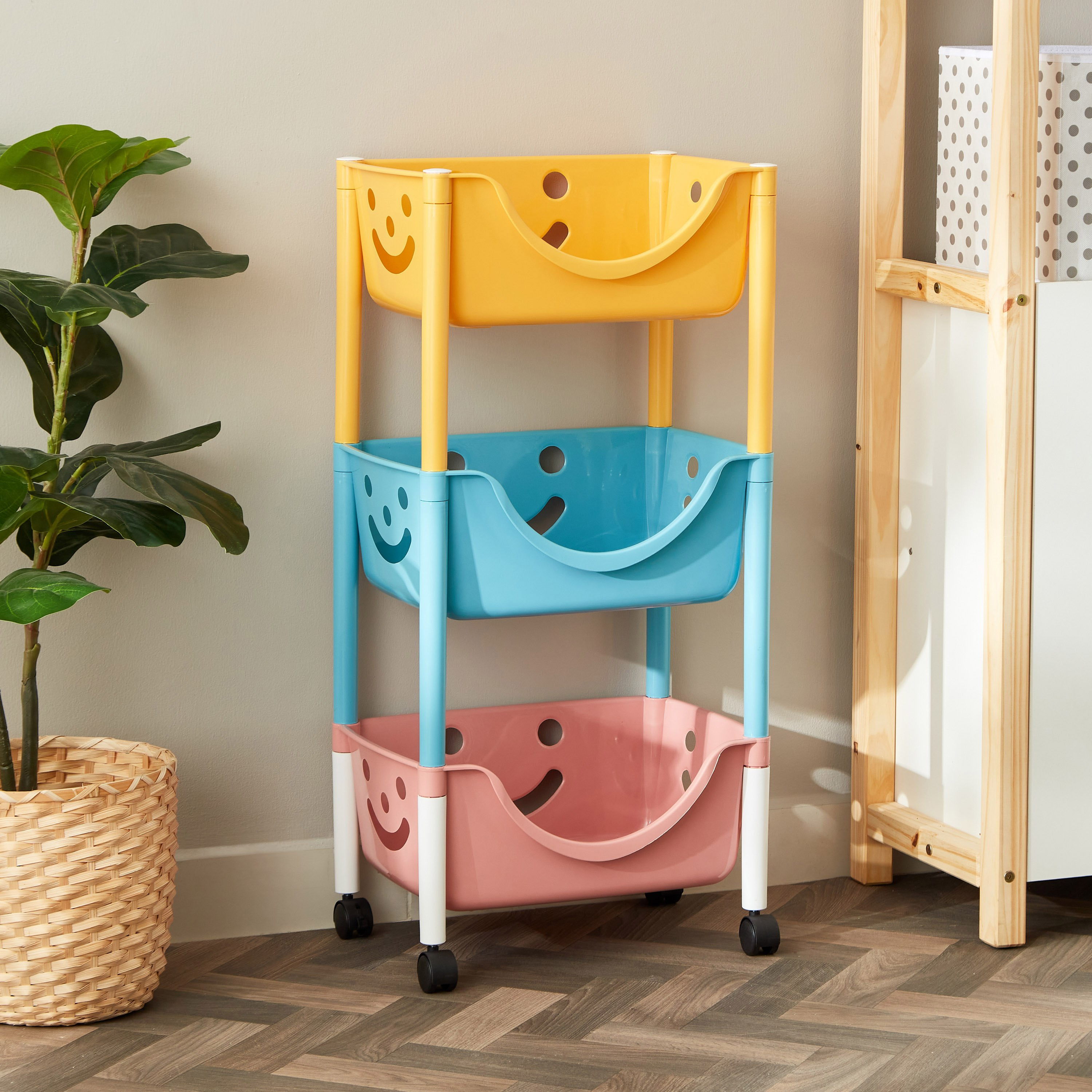 وحدة أدراج بعجلات من ترايفل - 43.5x29x86 سم-hbxhomeware-hbxkidsandyouth-image-1