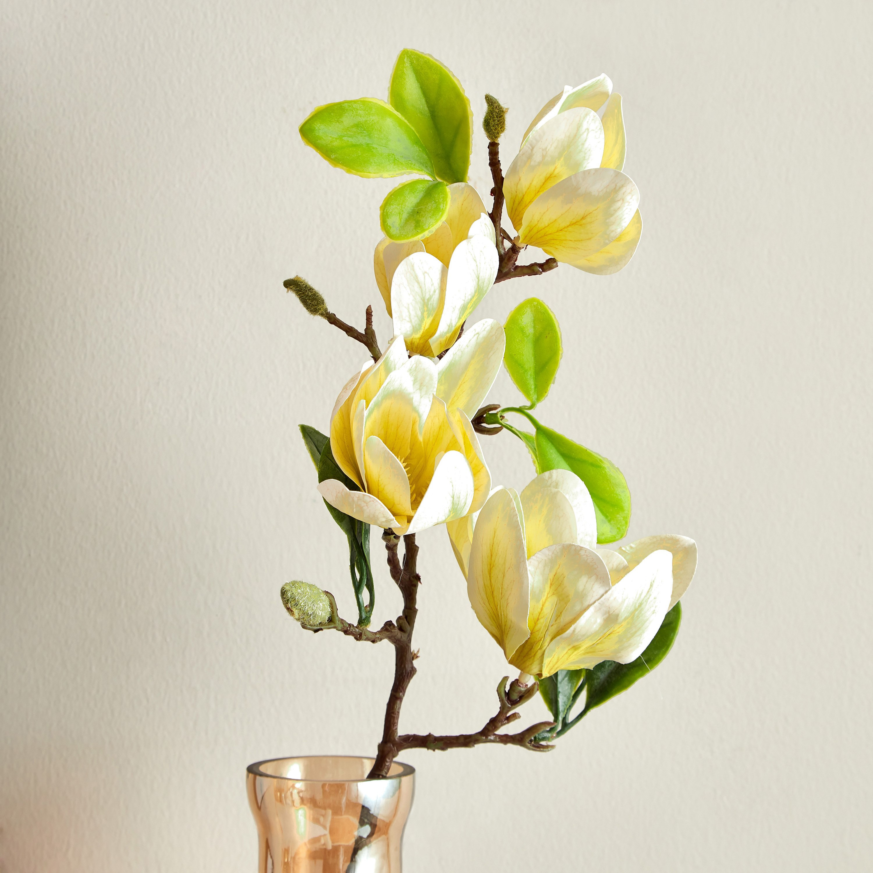 جذع زهرة ماجنوليا 4 رؤوس من آريا - 66 سم-hbxdecorandfurnishings-homeaccessories-artificialflowersandplants-image-2