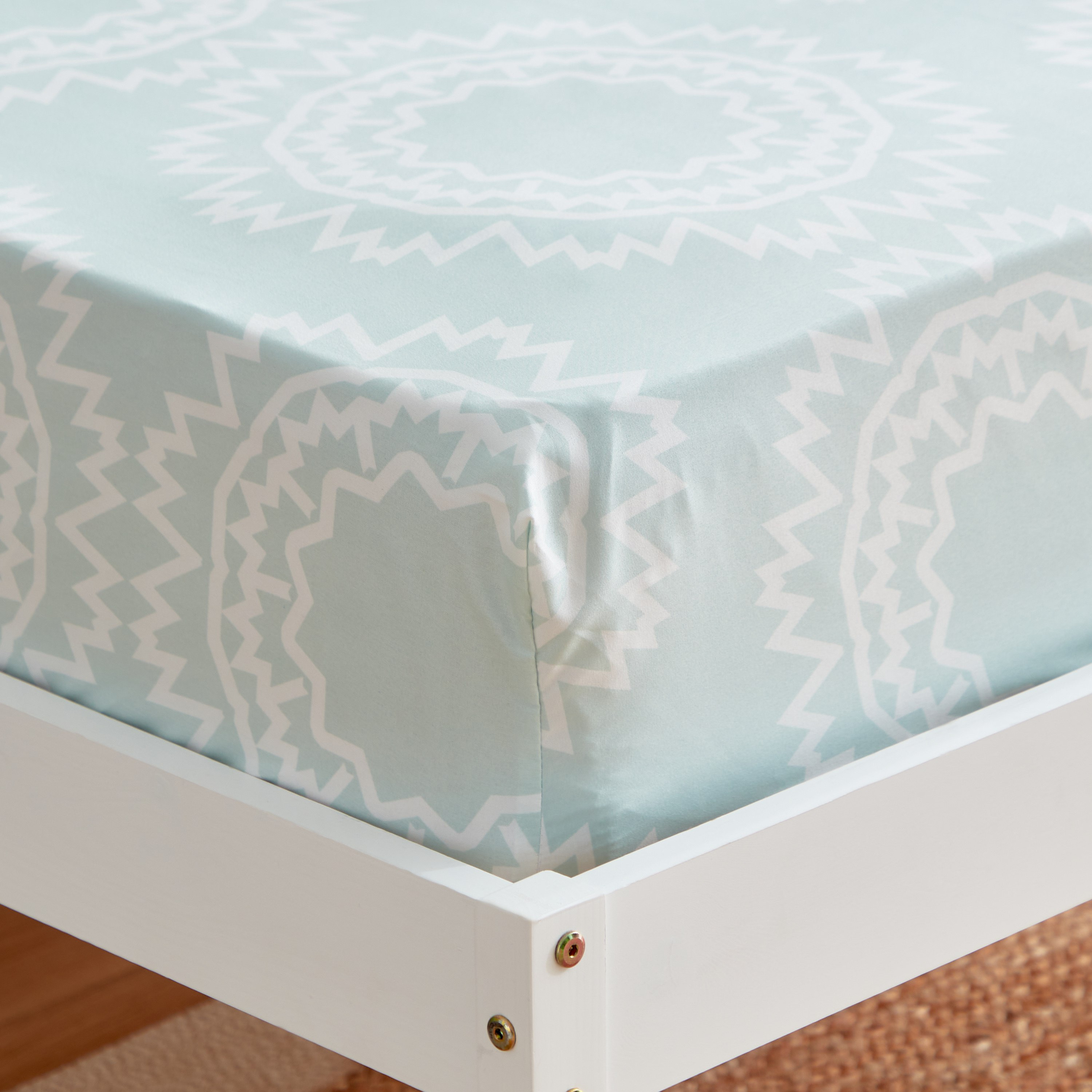 شرشف مطاطي فردي ألياف دقيقة بطبعات من أتلانتا كيارا - 90x200+25 سم-hbxhomeware-hbxbedroom-image-5