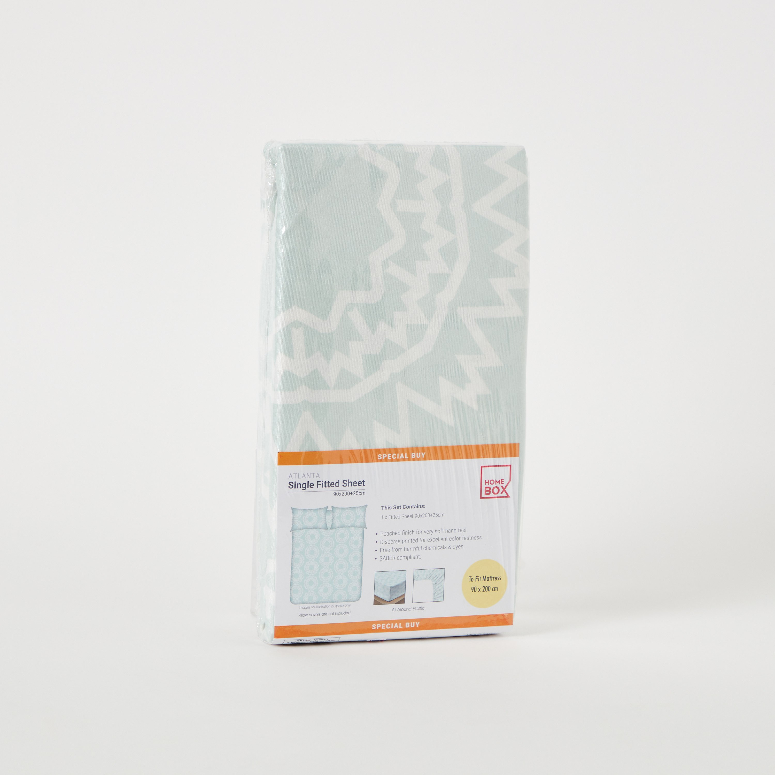 شرشف مطاطي فردي ألياف دقيقة بطبعات من أتلانتا كيارا - 90x200+25 سم-hbxhomeware-hbxbedroom-image-8