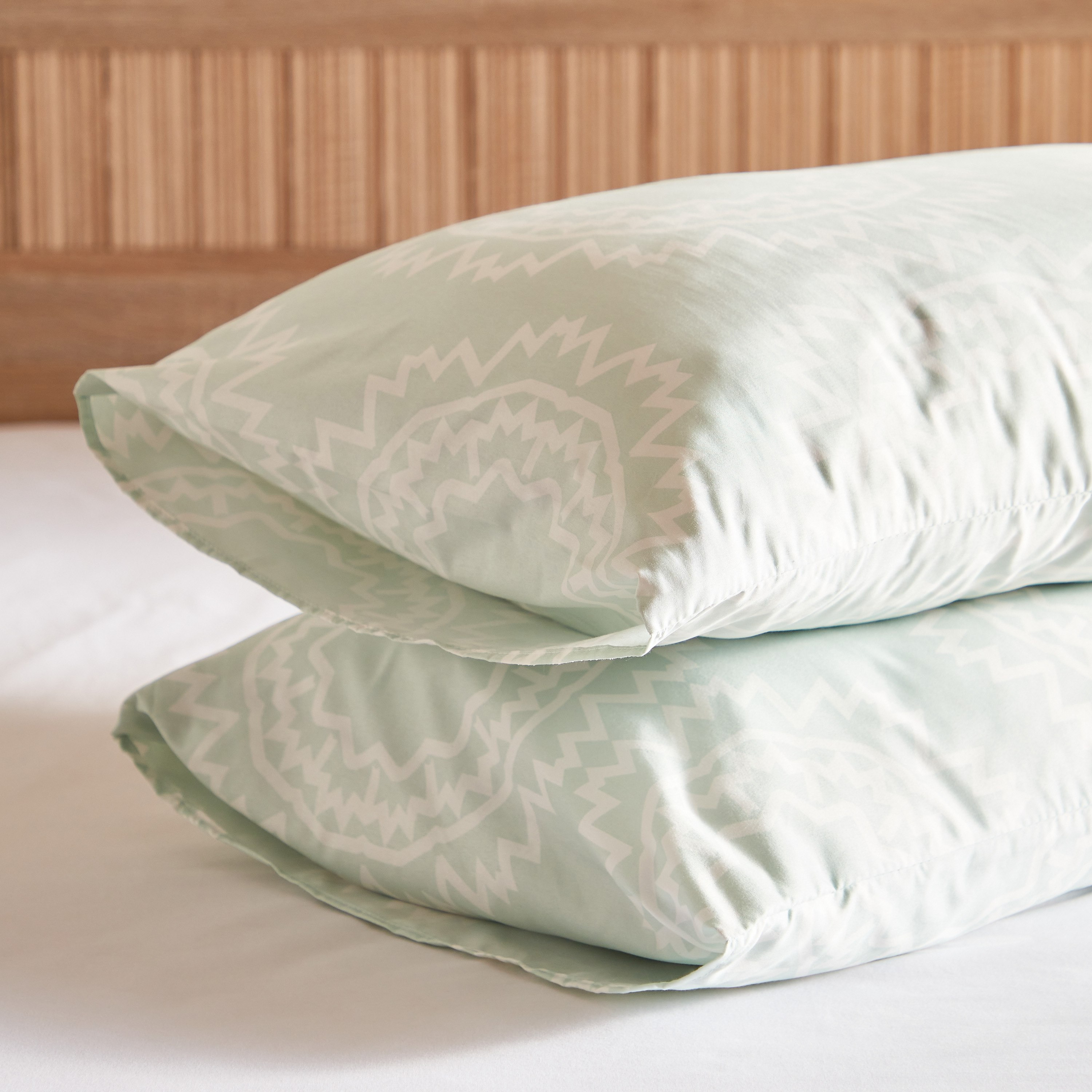 طقم غطاء وسادة ميكروفايبر بطبعات من أتلانتا كيارا - 50x75 سم-hbxhomeware-hbxbedroom-image-4