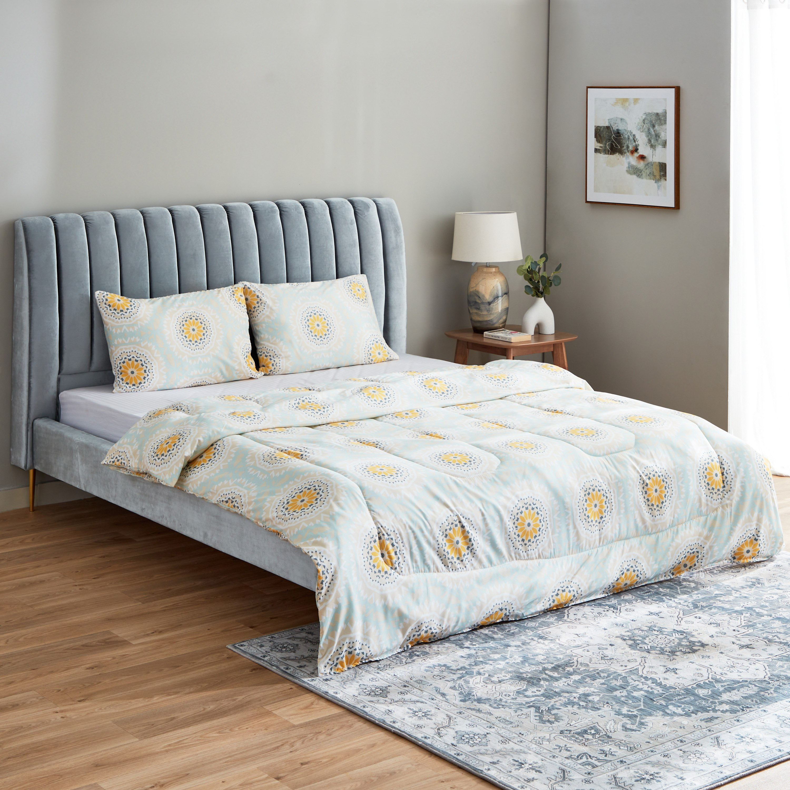 طقم لحاف كينج ألياف دقيقة بطبعات 3 قطع من أتلانتا كيارا - 220x240 سم-PROMO_HB_AE_B1G1_250925-image-1