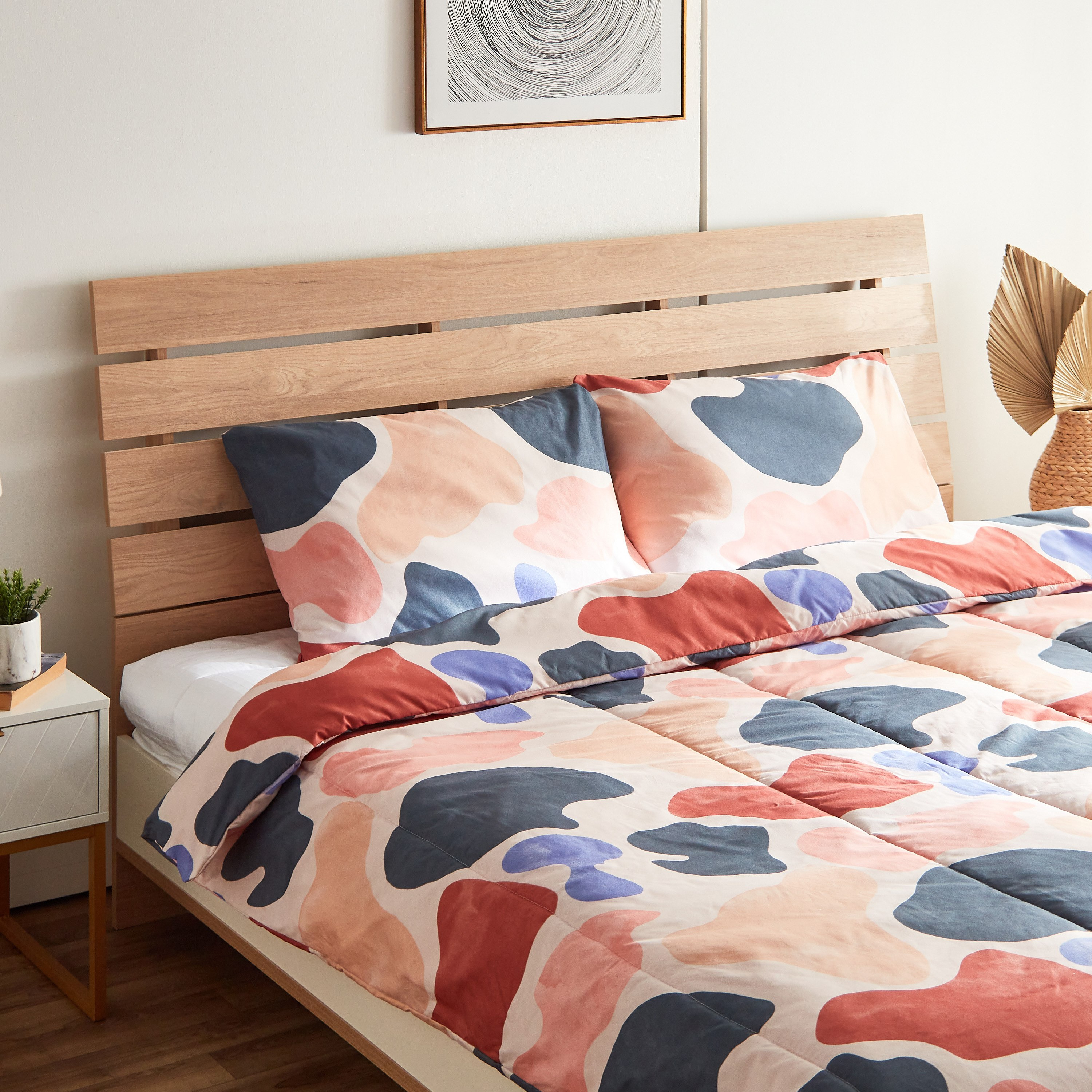 طقم لحاف كينج 3 قطع من الألياف الدقيقة بطبعات من أونتاريو جيان- 220x240 سم-hbxhomeware-hbxdecorandfurnishings-image-3