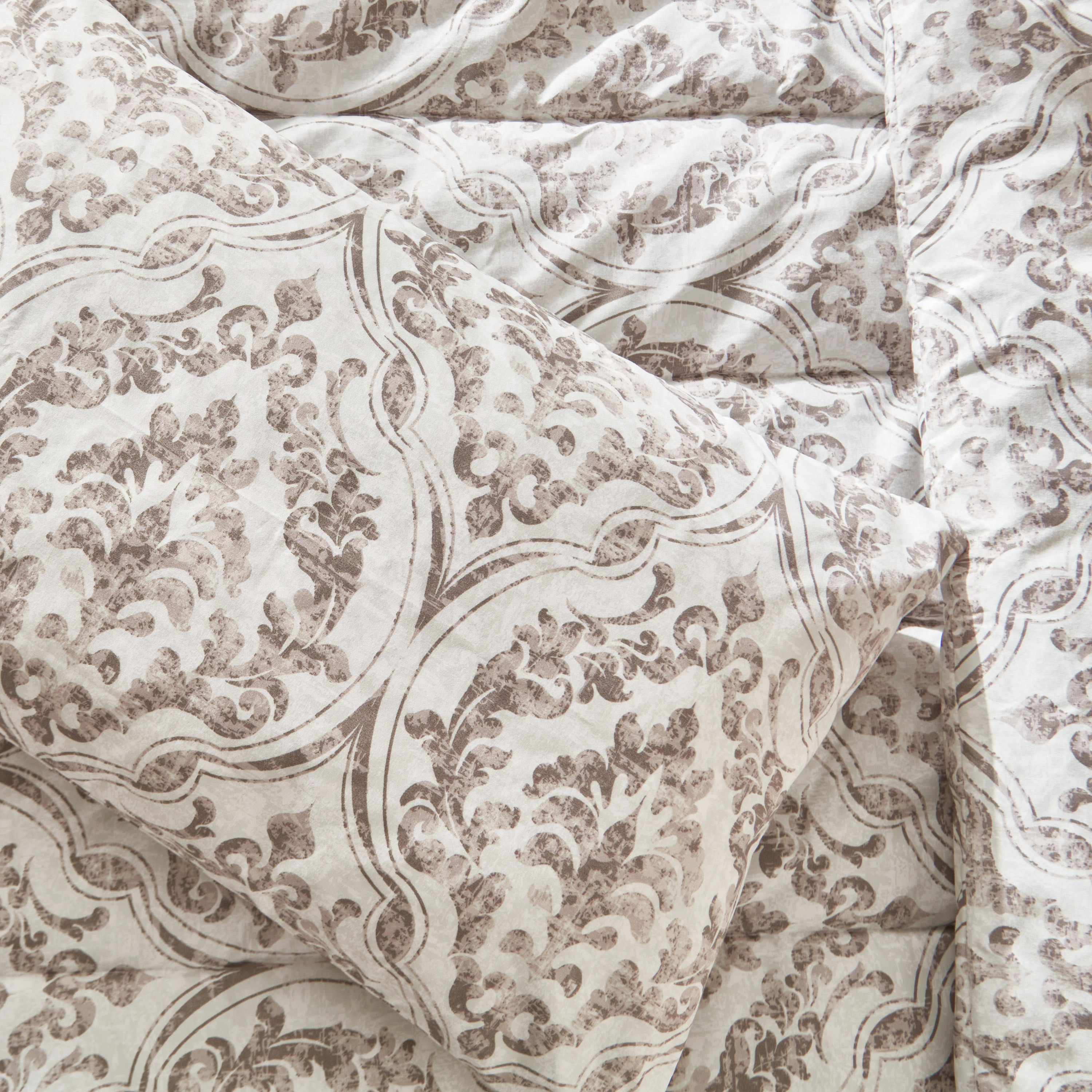 طقم لحاف توين ألياف دقيقة بطبعات قطعتين من أونتاريو زين - 160x220 سم-hbxhomeware-hbxdecorandfurnishings-image-4