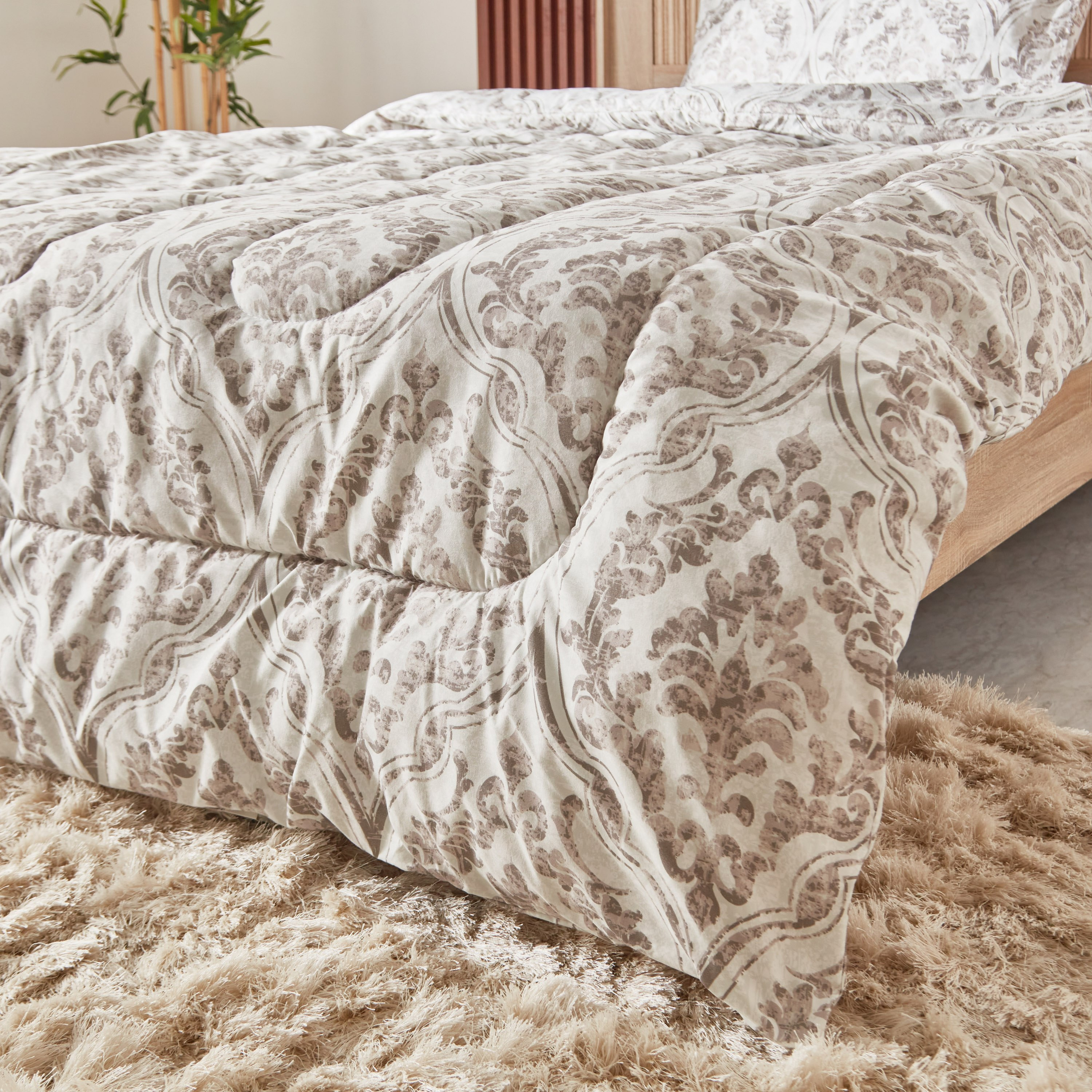 طقم لحاف توين ألياف دقيقة بطبعات قطعتين من أونتاريو زين - 160x220 سم-hbxhomeware-hbxdecorandfurnishings-image-8