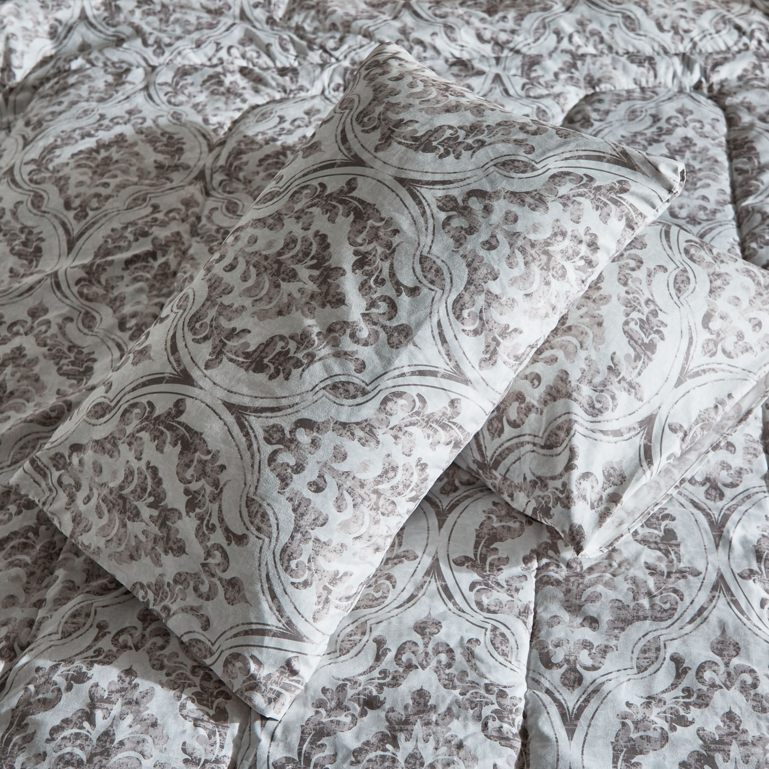 Ontario Zean 3-Piece Printed Microfibre King Comforter Set - 220x240 cm-hbxhomeware-hbxdecorandfurnishings-image-7