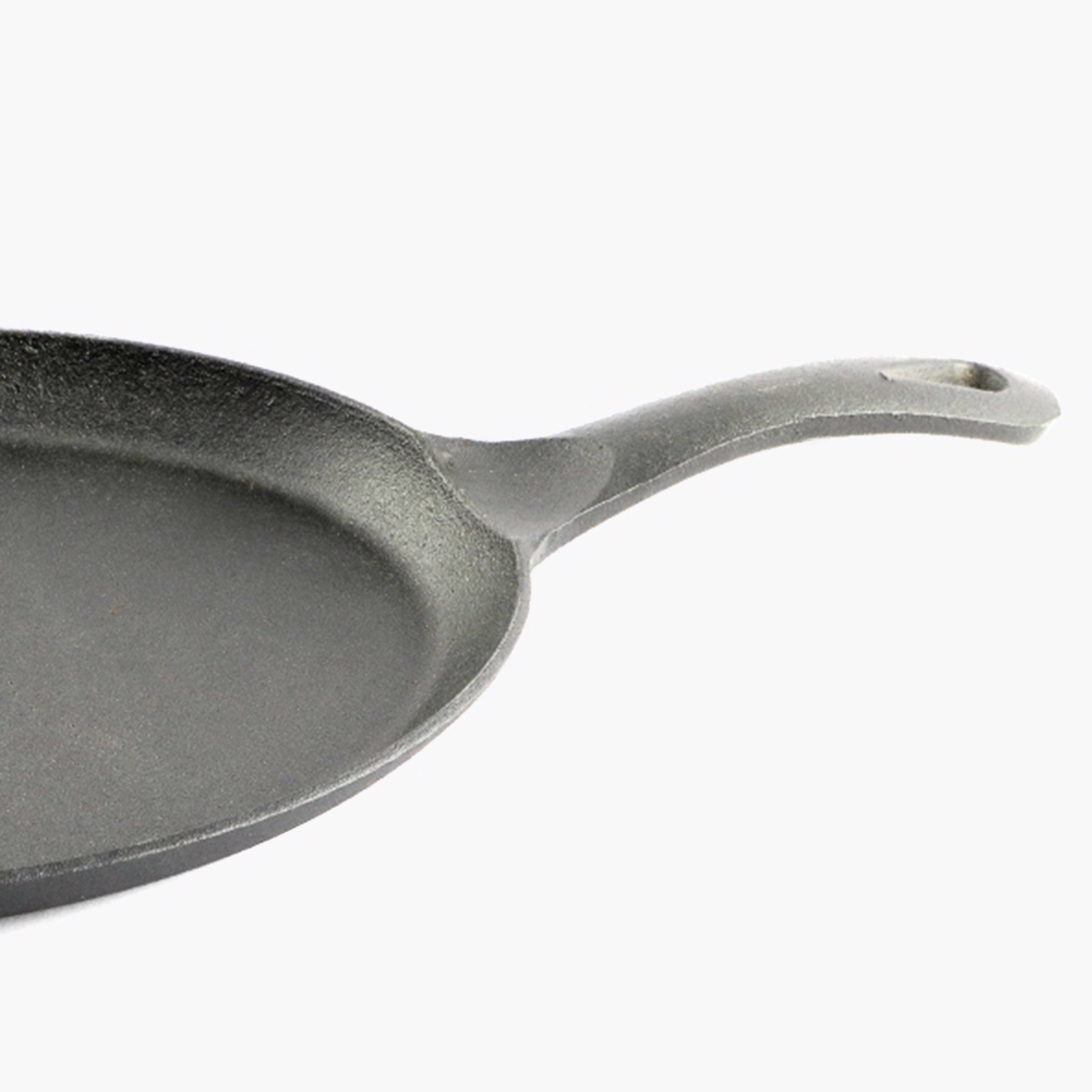 مقلاة تسخين بيضاوية من الحديد المصبوب من تريندي - 39x18x2 سم-hbxhomeware-hbxkitchen-image-2